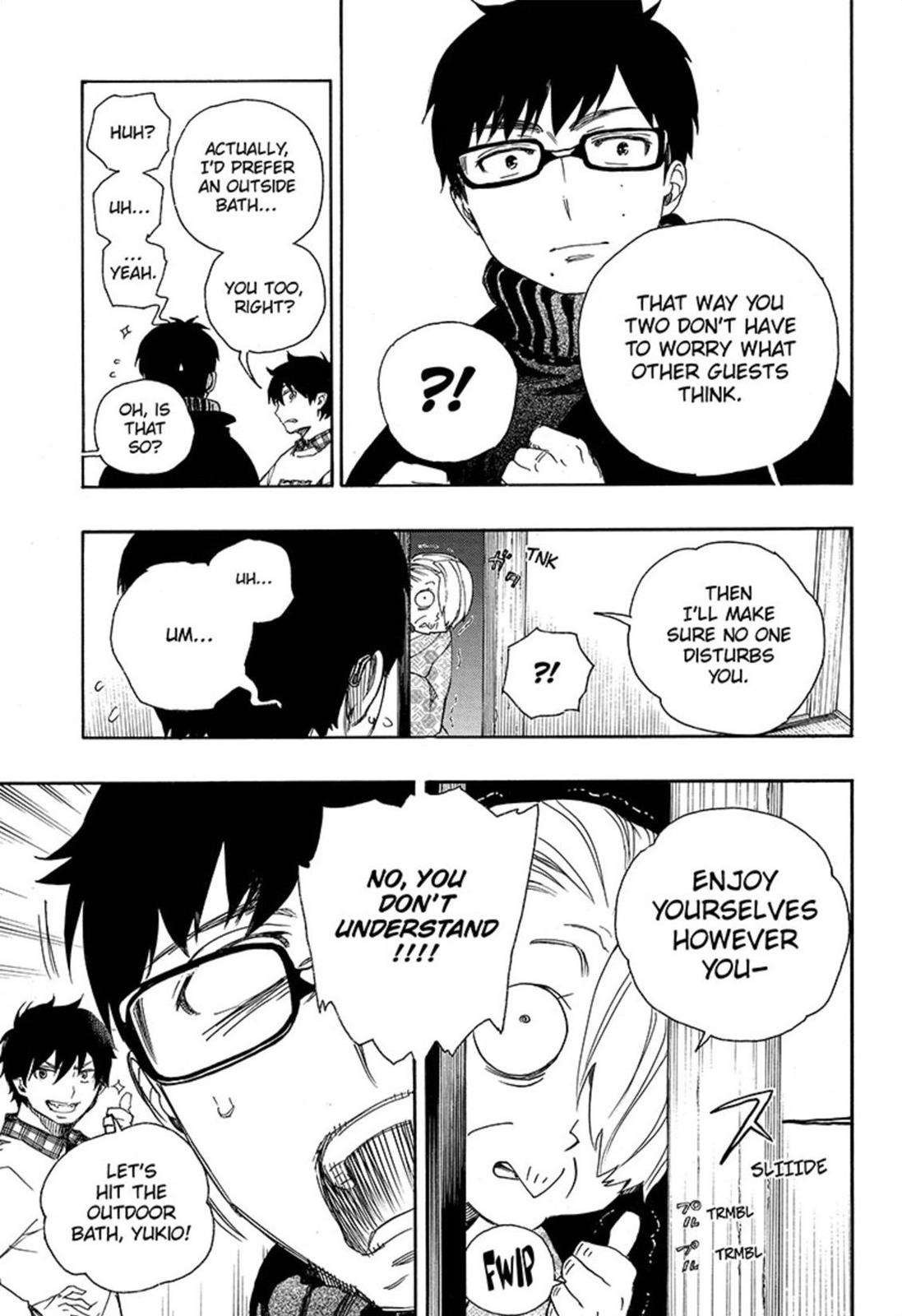 Ao no Exorcist chapter 74 page 17