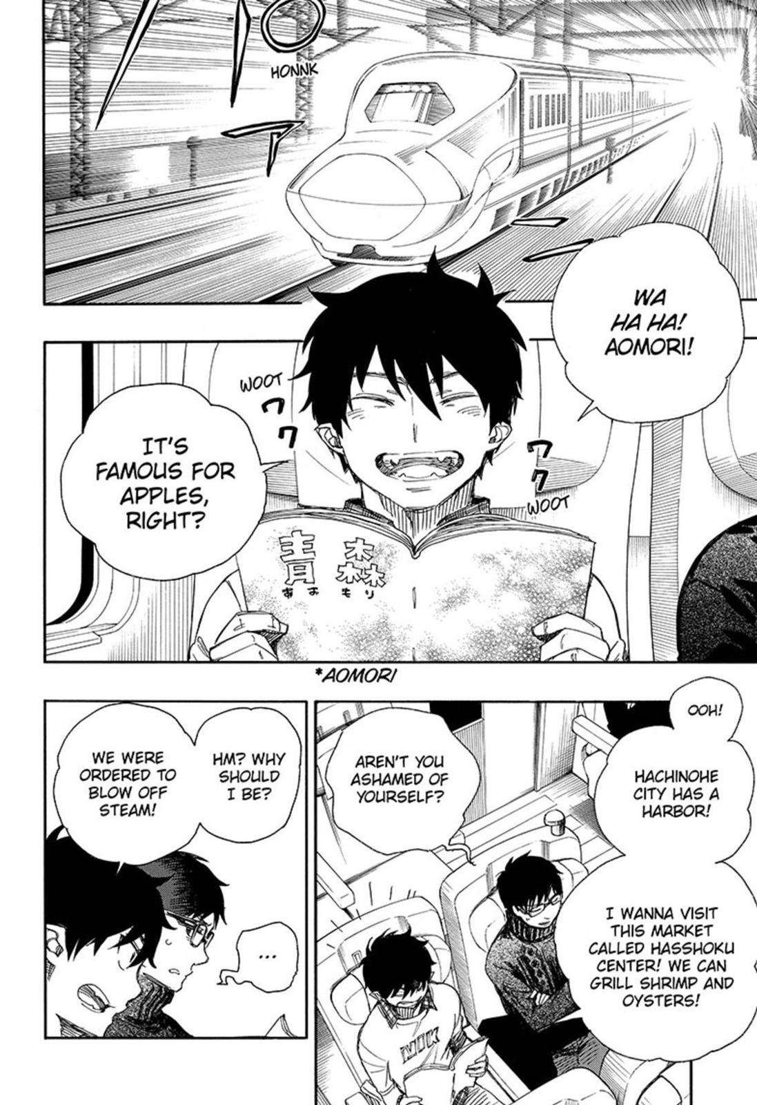 Ao no Exorcist chapter 74 page 8