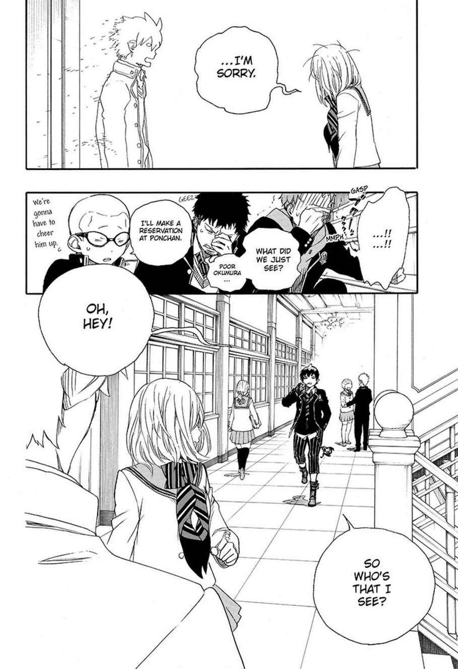 Ao no Exorcist chapter 82 page 34