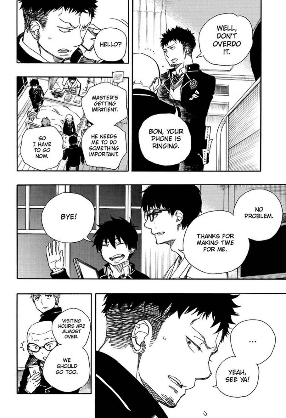 Ao no Exorcist chapter 82 page 4