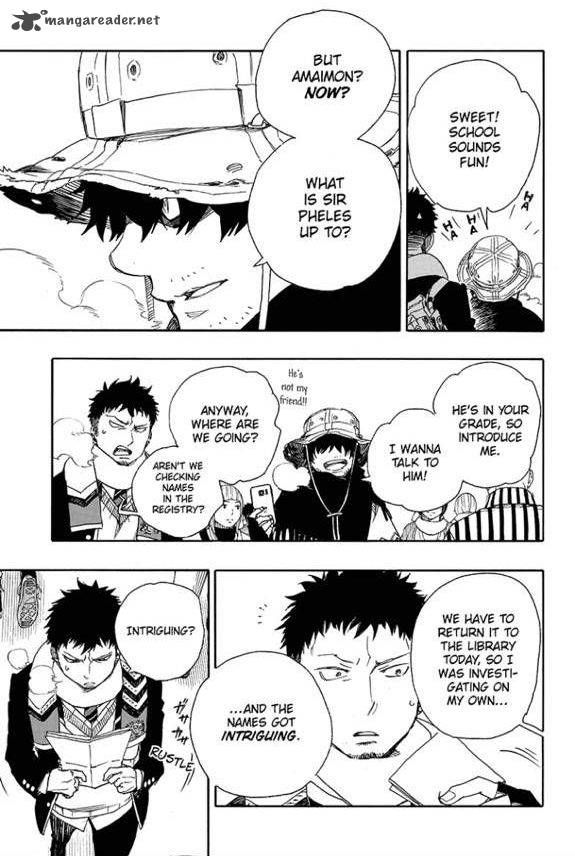 Ao no Exorcist chapter 83 page 17