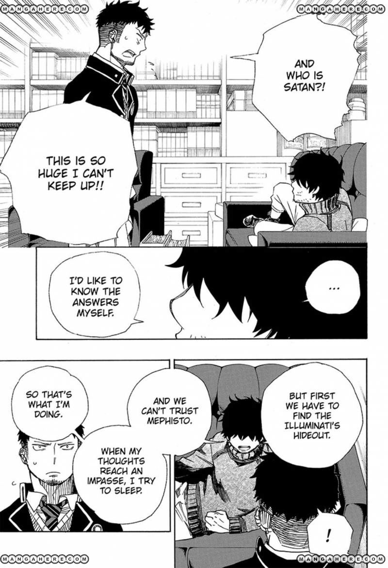 Ao no Exorcist chapter 88 page 25
