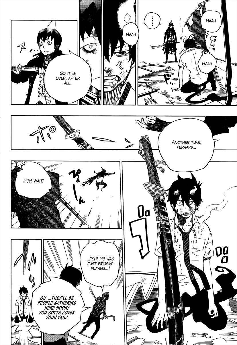Ao no Exorcist chapter 9 page 38