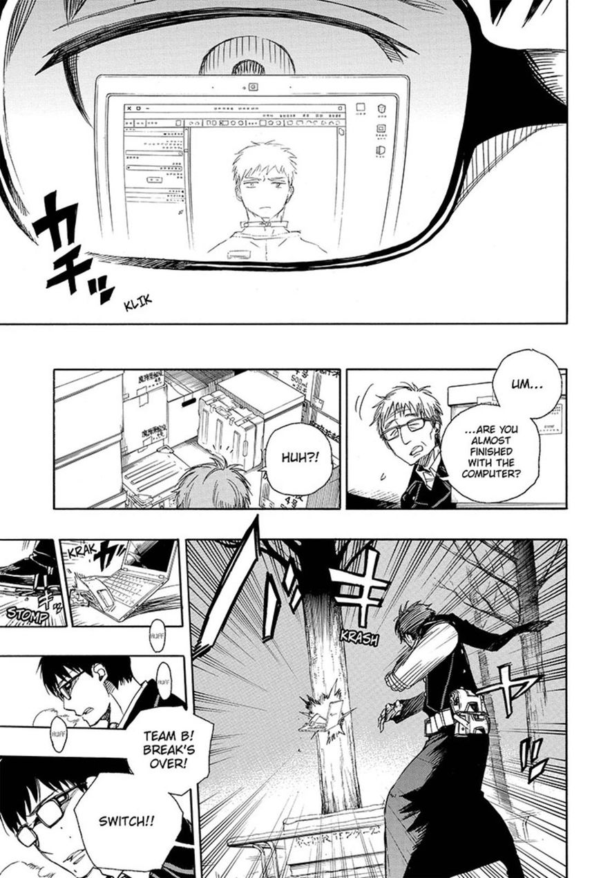 Ao no Exorcist chapter 93 page 3