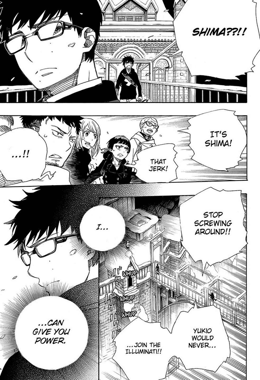 Ao no Exorcist chapter 96 page 15