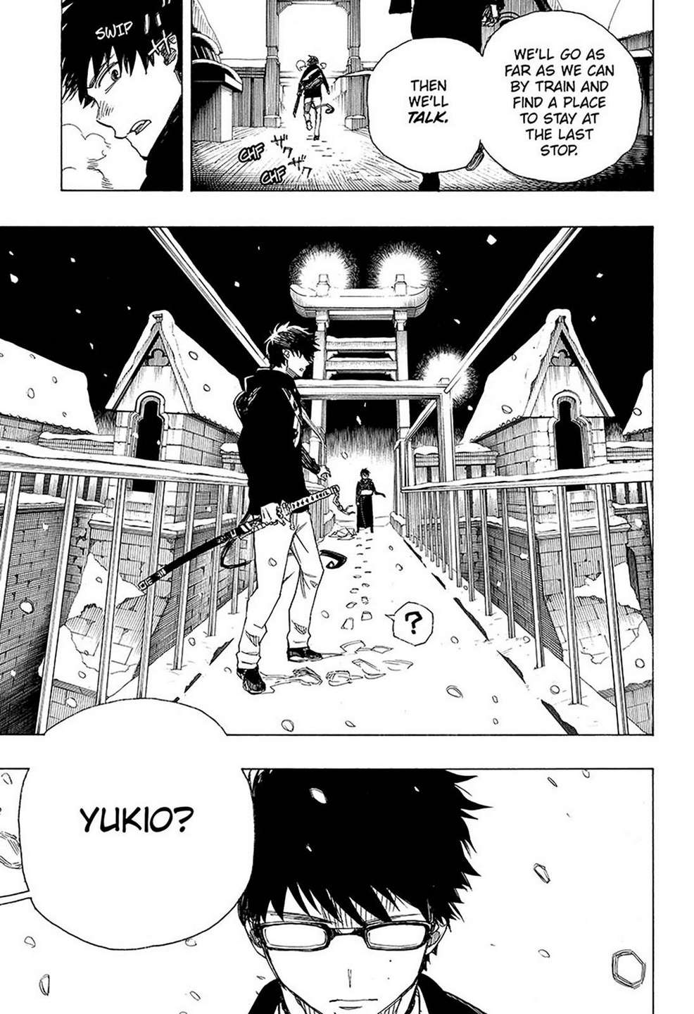 Ao no Exorcist chapter 96 page 9