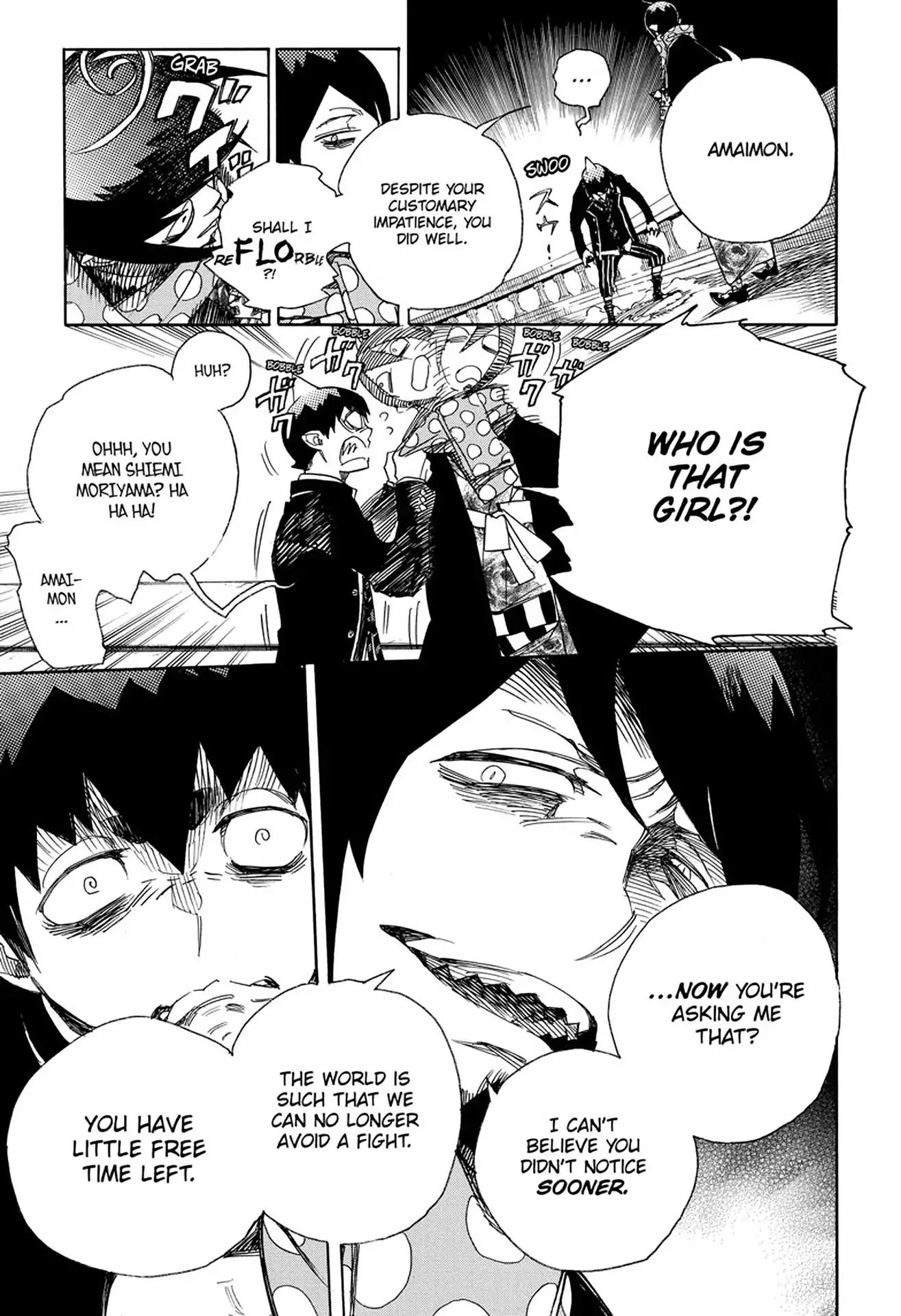 Ao no Exorcist chapter 99.2 page 22