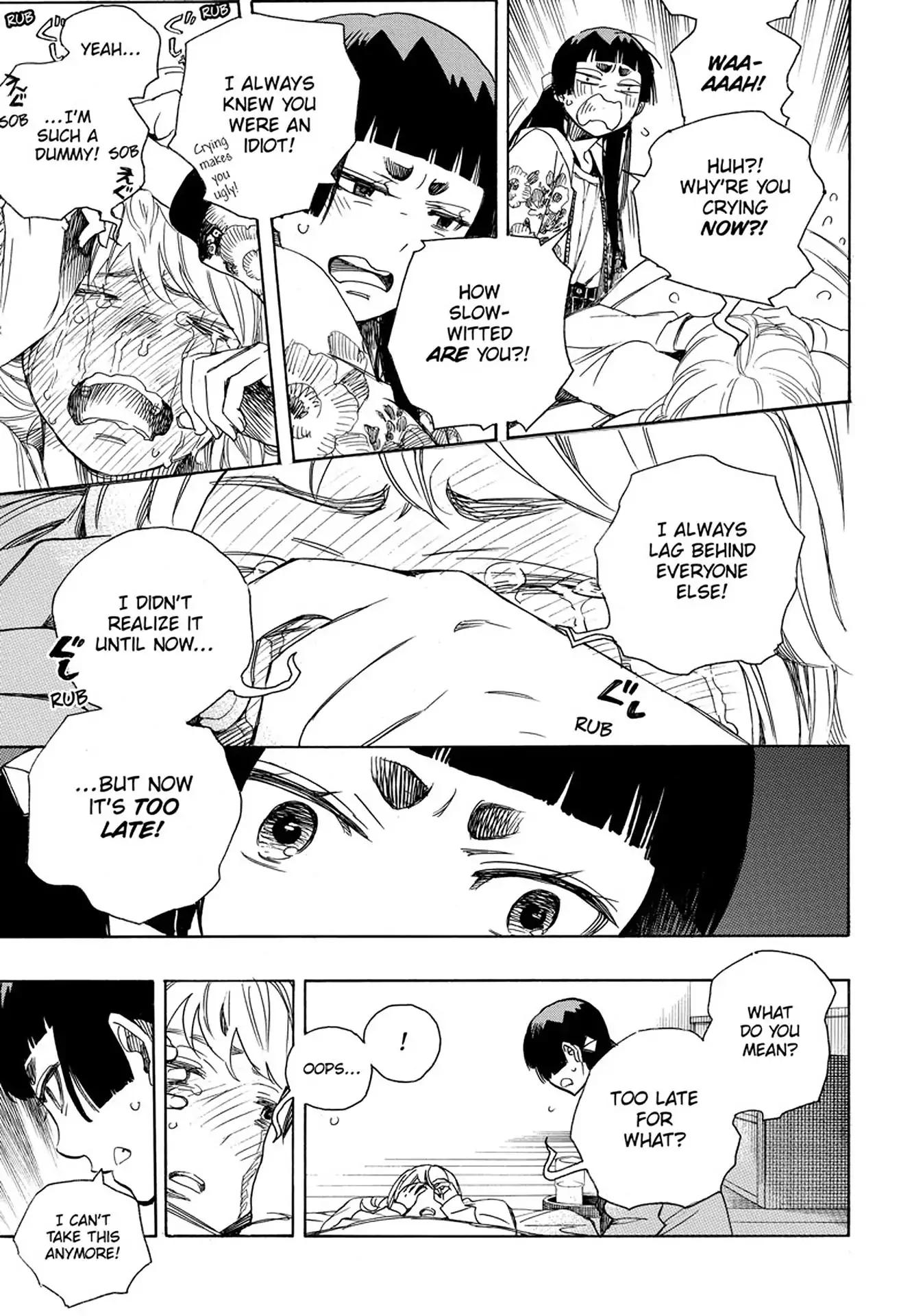 Ao no Exorcist chapter 99.2 page 8