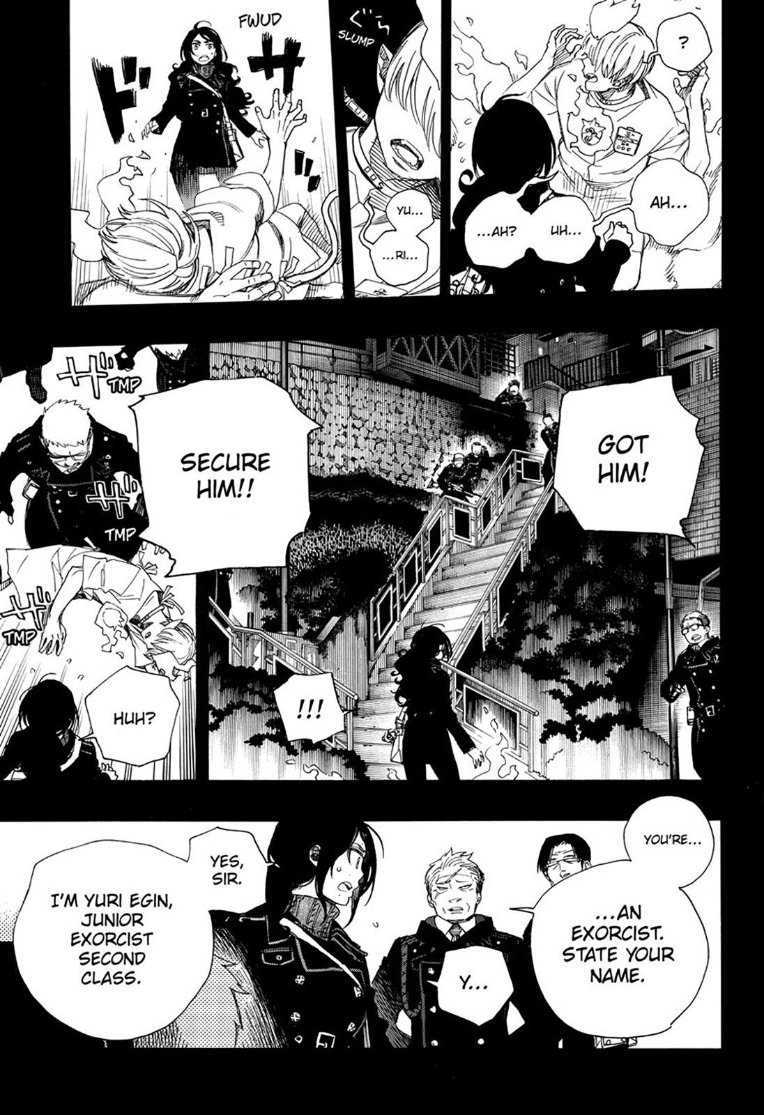 Ao no Exorcist chapter 105 page 3