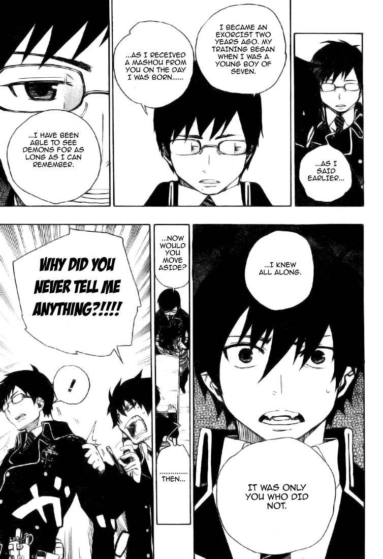 Ao no Exorcist chapter 2 page 26