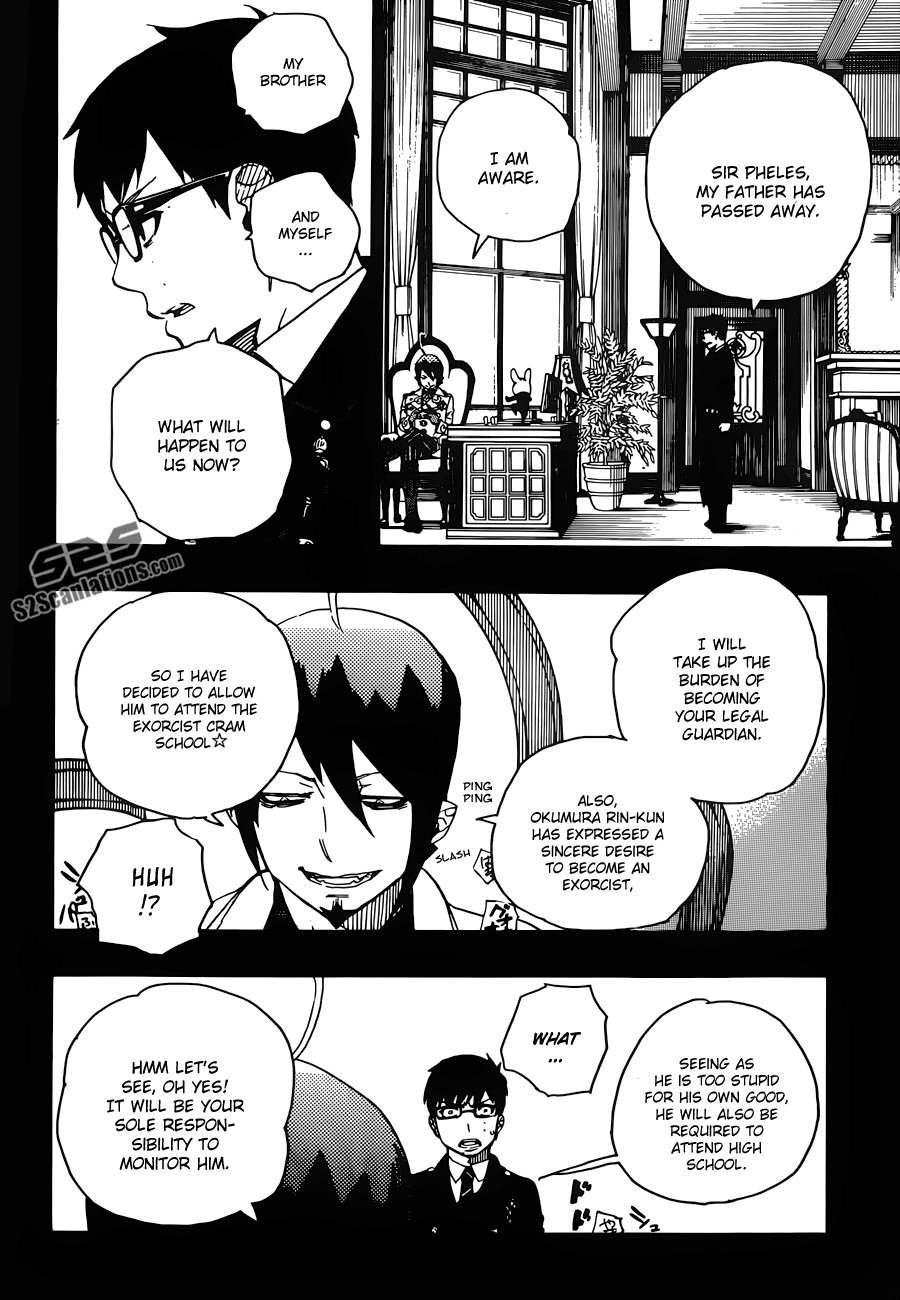 Ao no Exorcist chapter 44 page 23