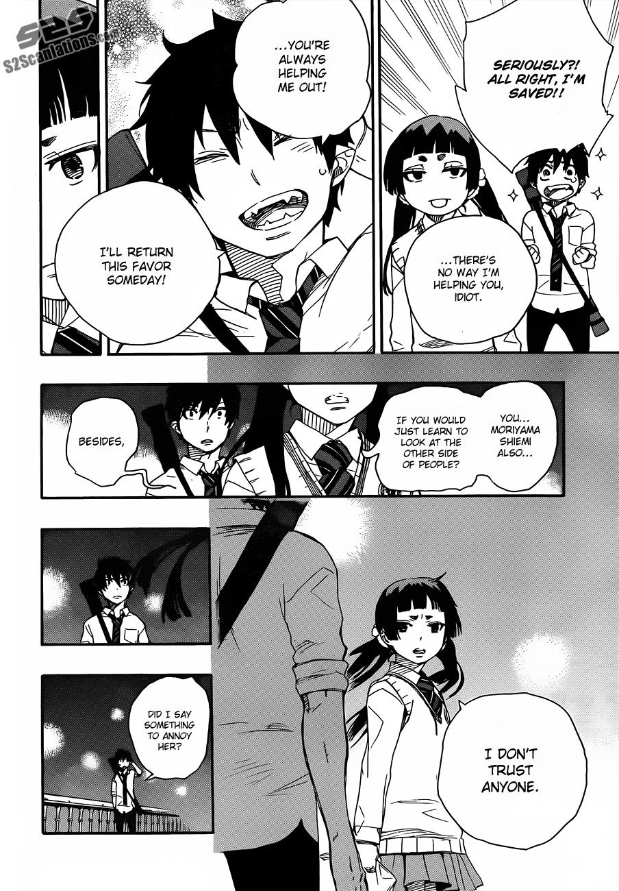 Ao no Exorcist chapter 47 page 21