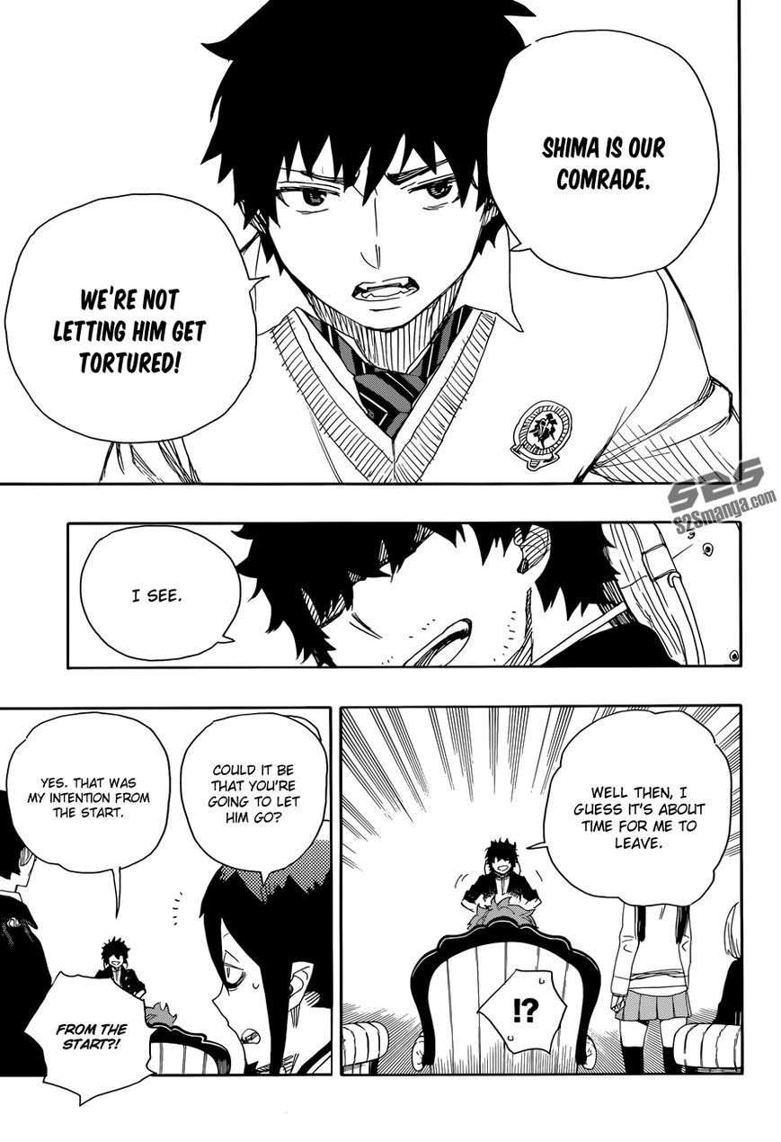 Ao no Exorcist chapter 66 page 29