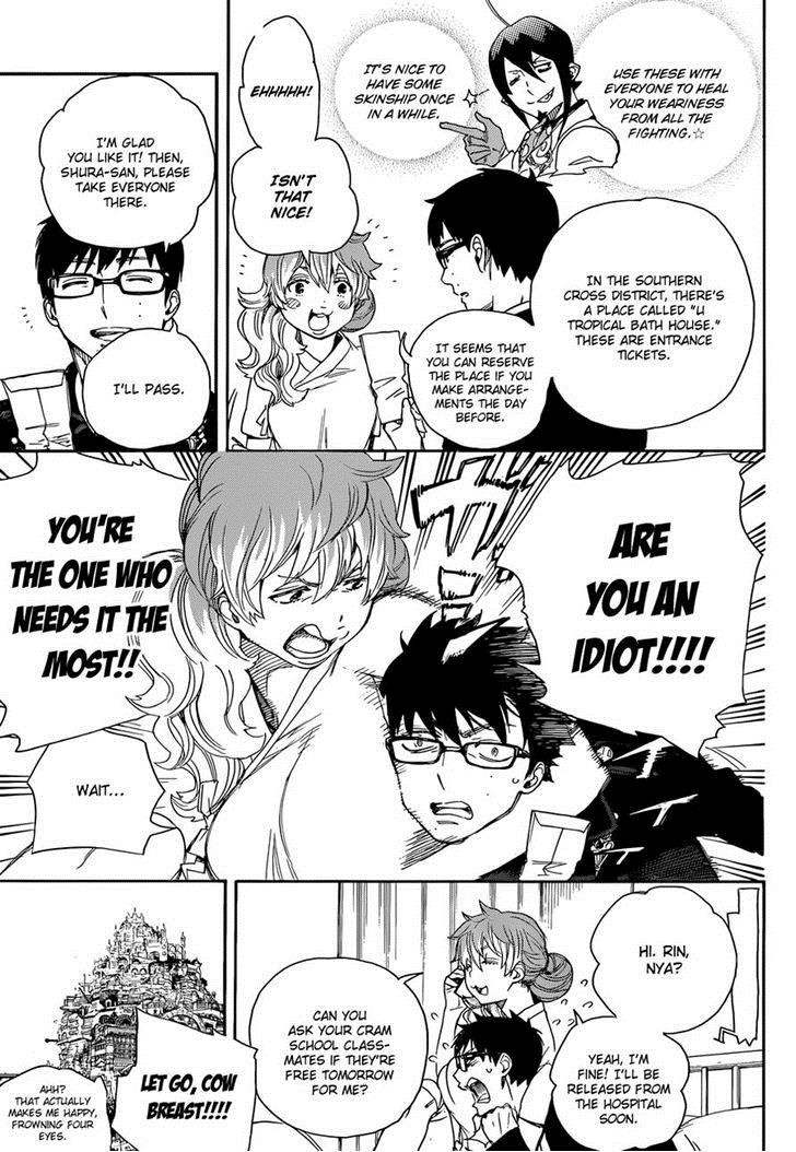 Ao no Exorcist chapter 68 page 8