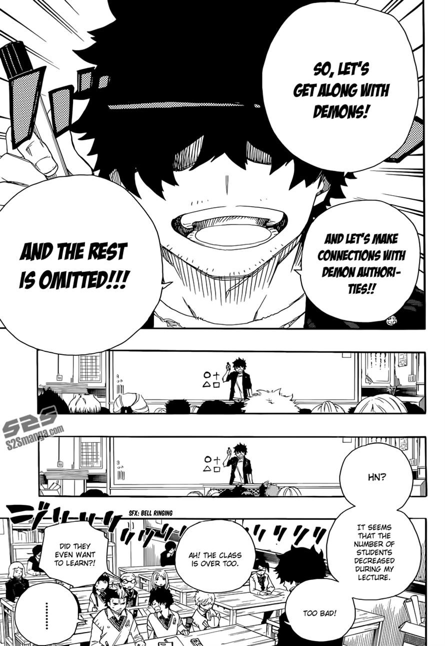 Ao no Exorcist chapter 70 page 20