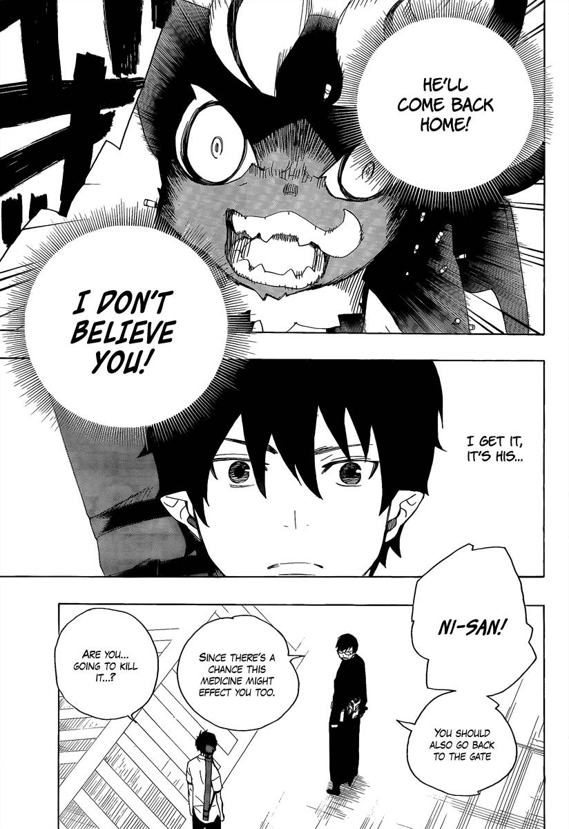 Ao no Exorcist chapter 8 page 28