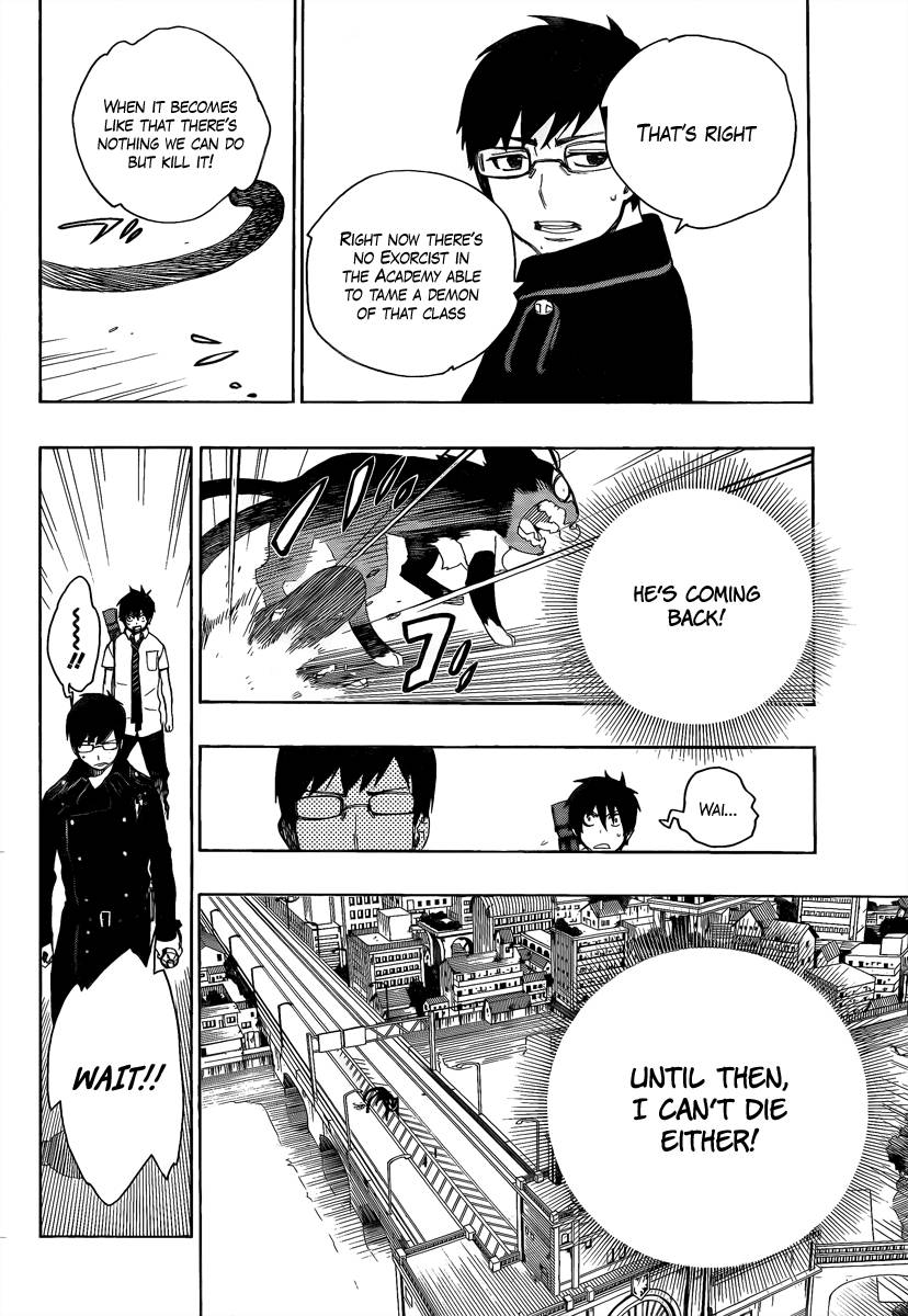 Ao no Exorcist chapter 8 page 29