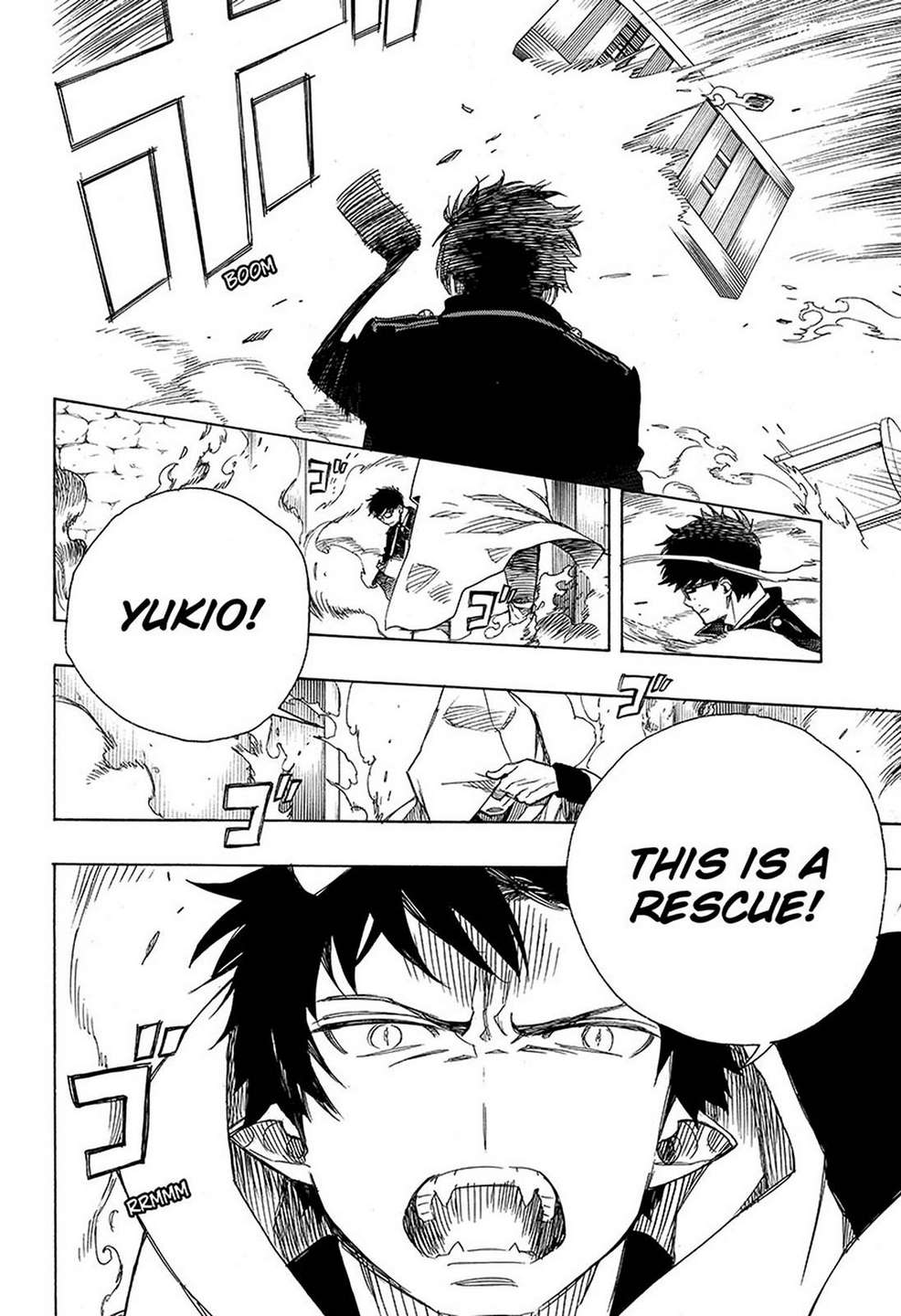 Ao no Exorcist chapter 96 page 2