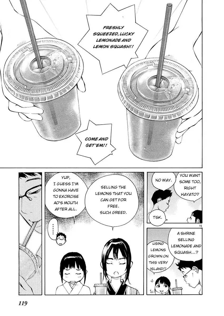 Ao no Shima to Neko Ippiki chapter 4 page 15