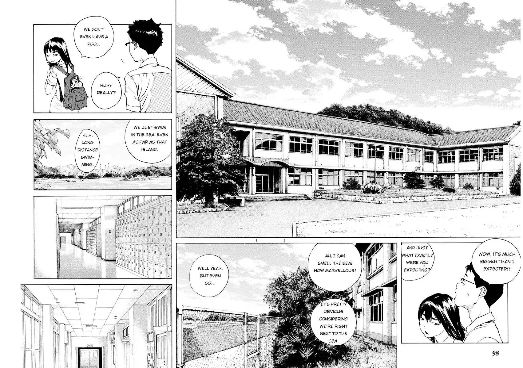 Ao no Shima to Neko Ippiki chapter 5 page 8