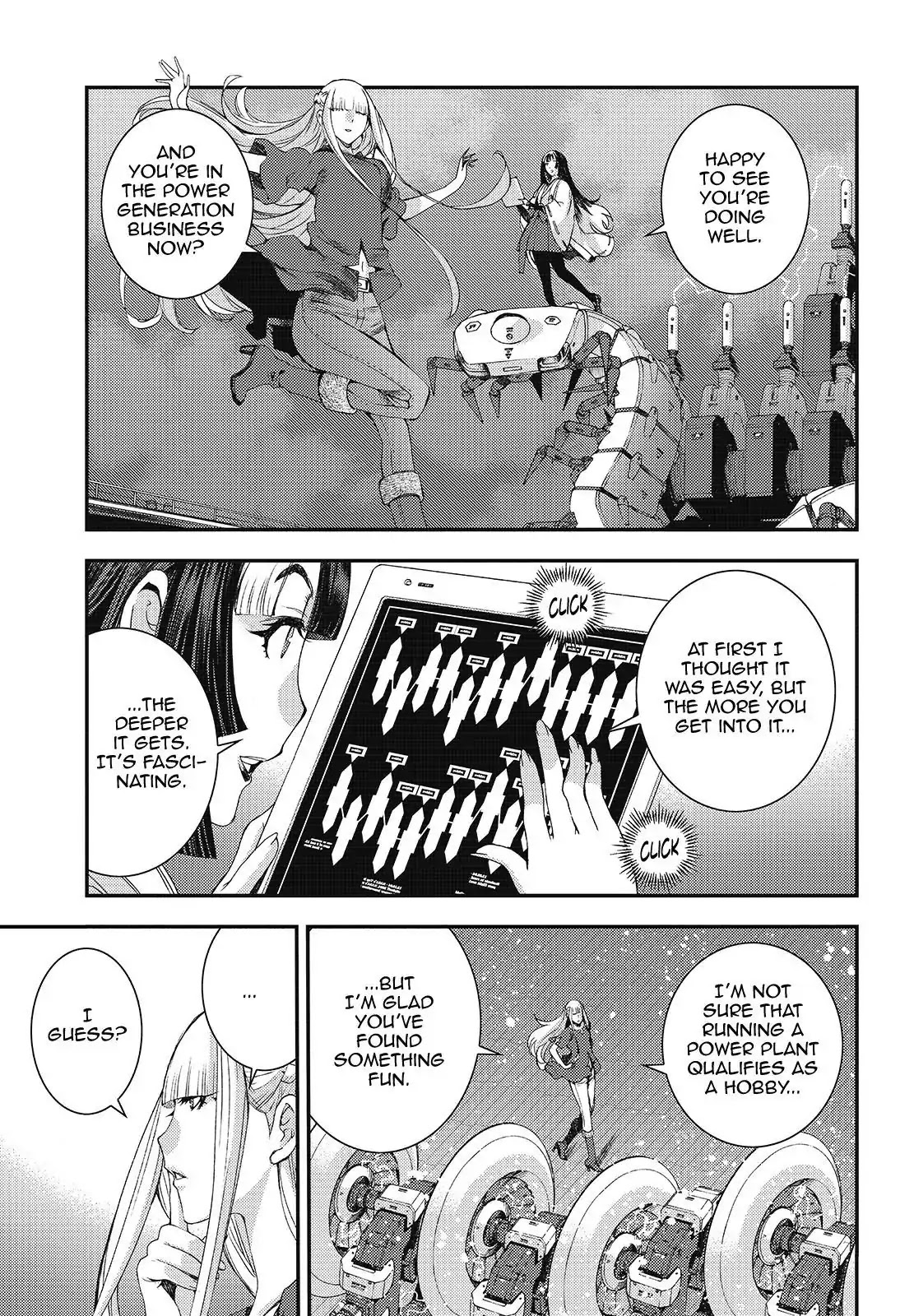 Aoki Hagane no Arpeggio chapter 101 page 25