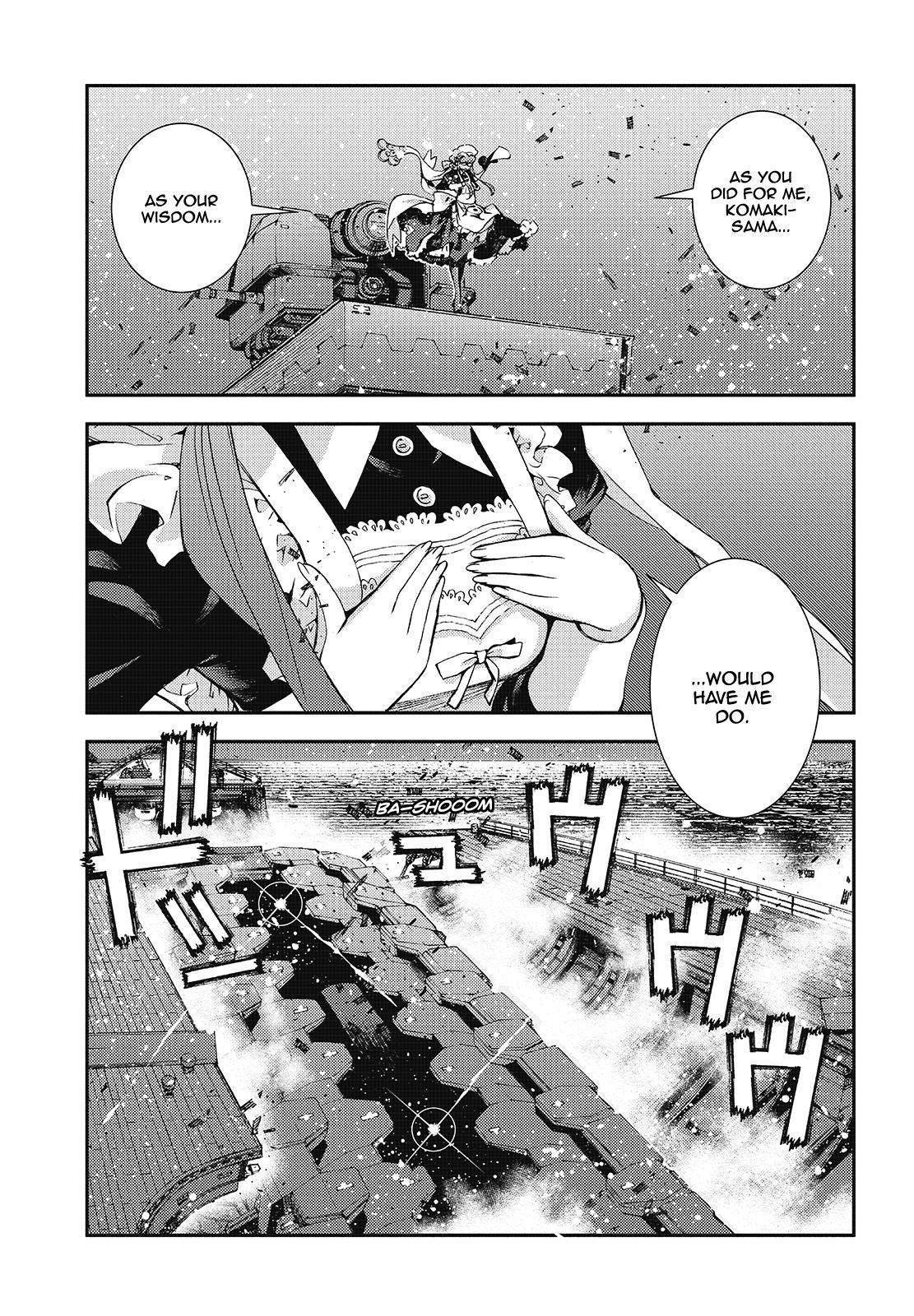 Aoki Hagane no Arpeggio chapter 119 page 35