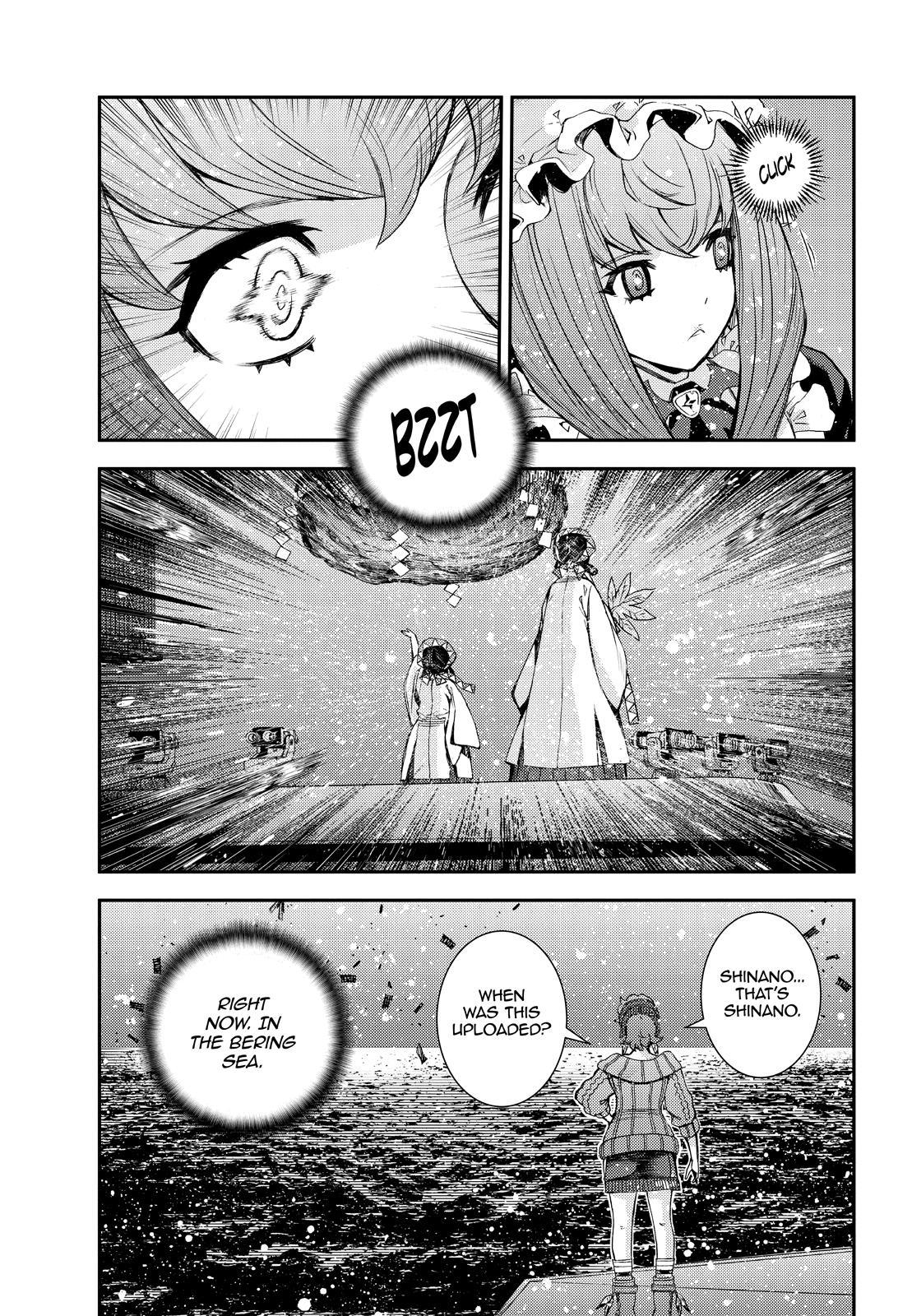 Aoki Hagane no Arpeggio chapter 139 page 21