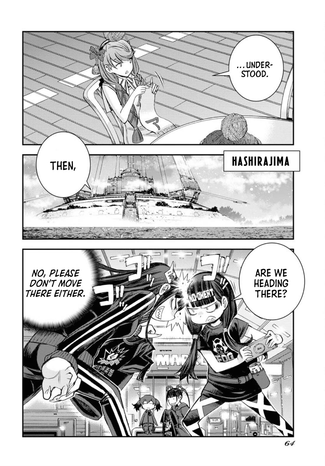 Aoki Hagane no Arpeggio chapter 151 page 33