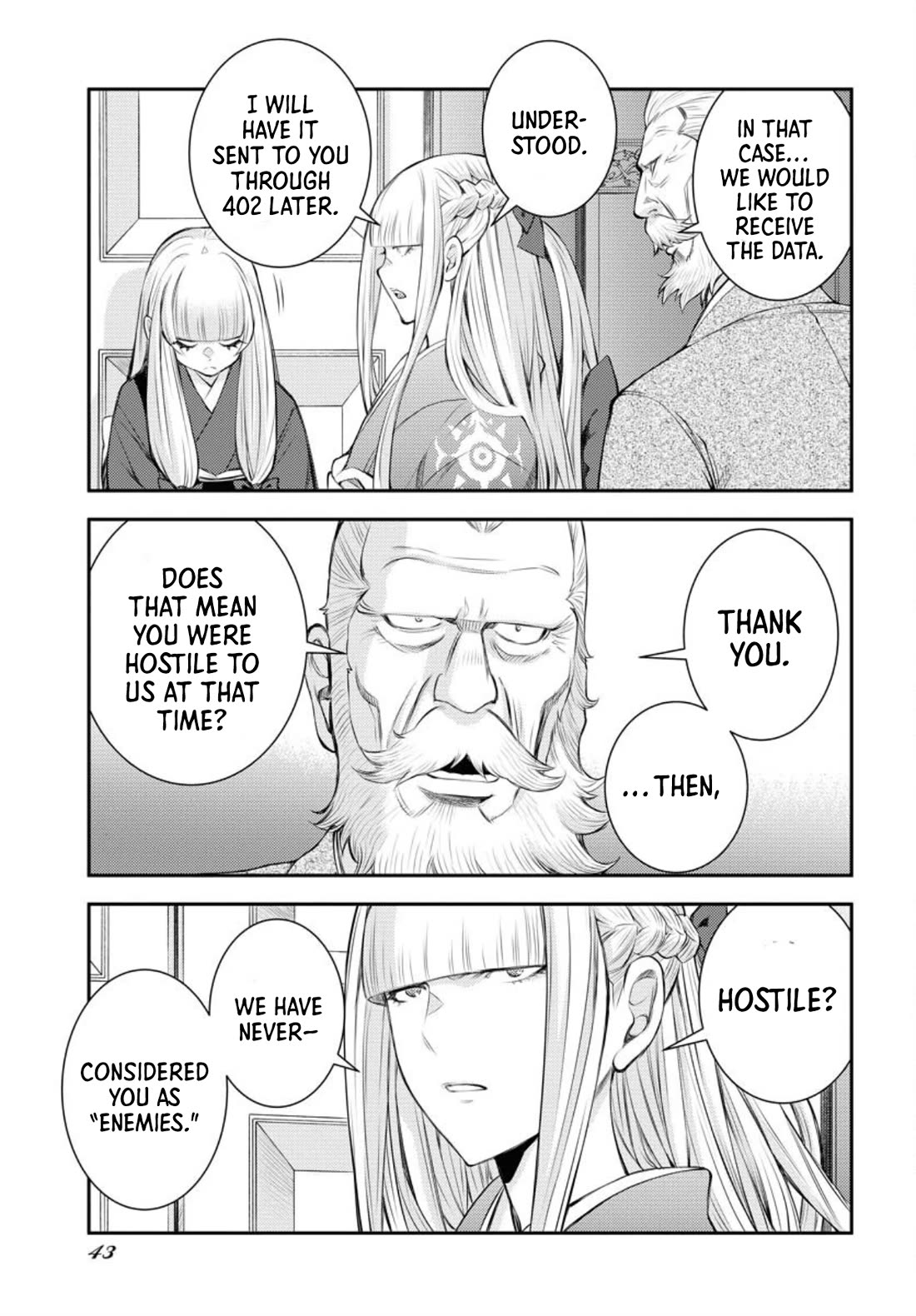 Aoki Hagane no Arpeggio chapter 152 page 4