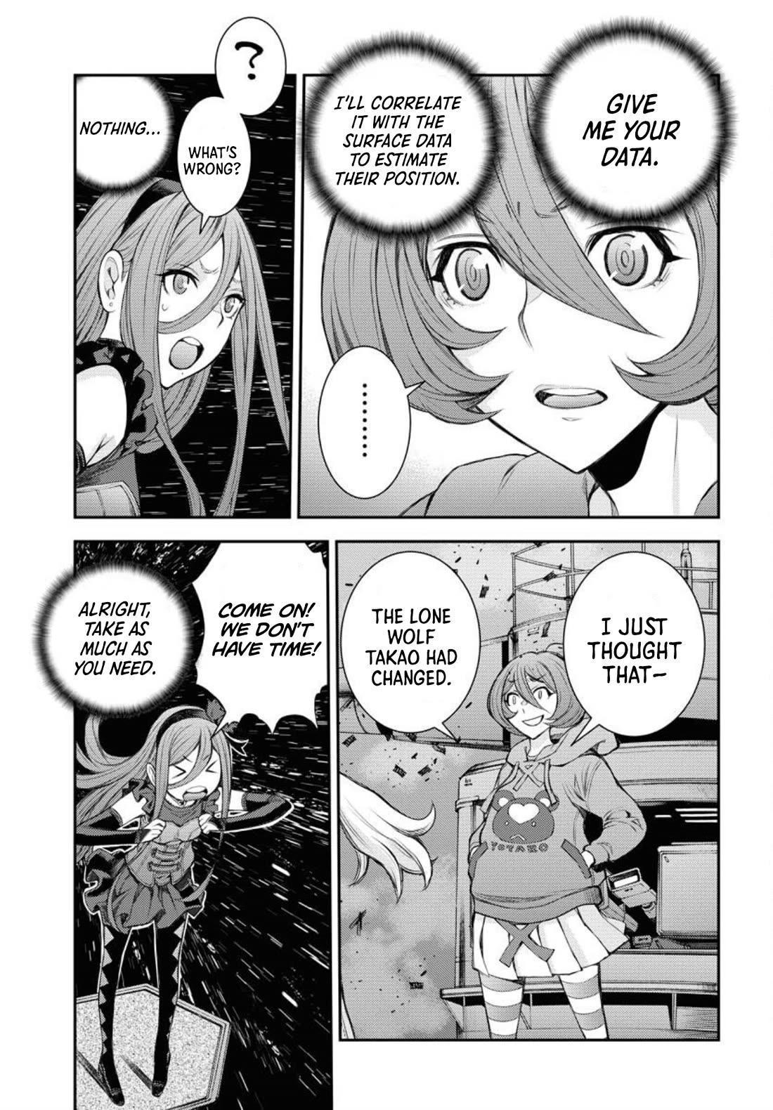 Aoki Hagane no Arpeggio chapter 153 page 14