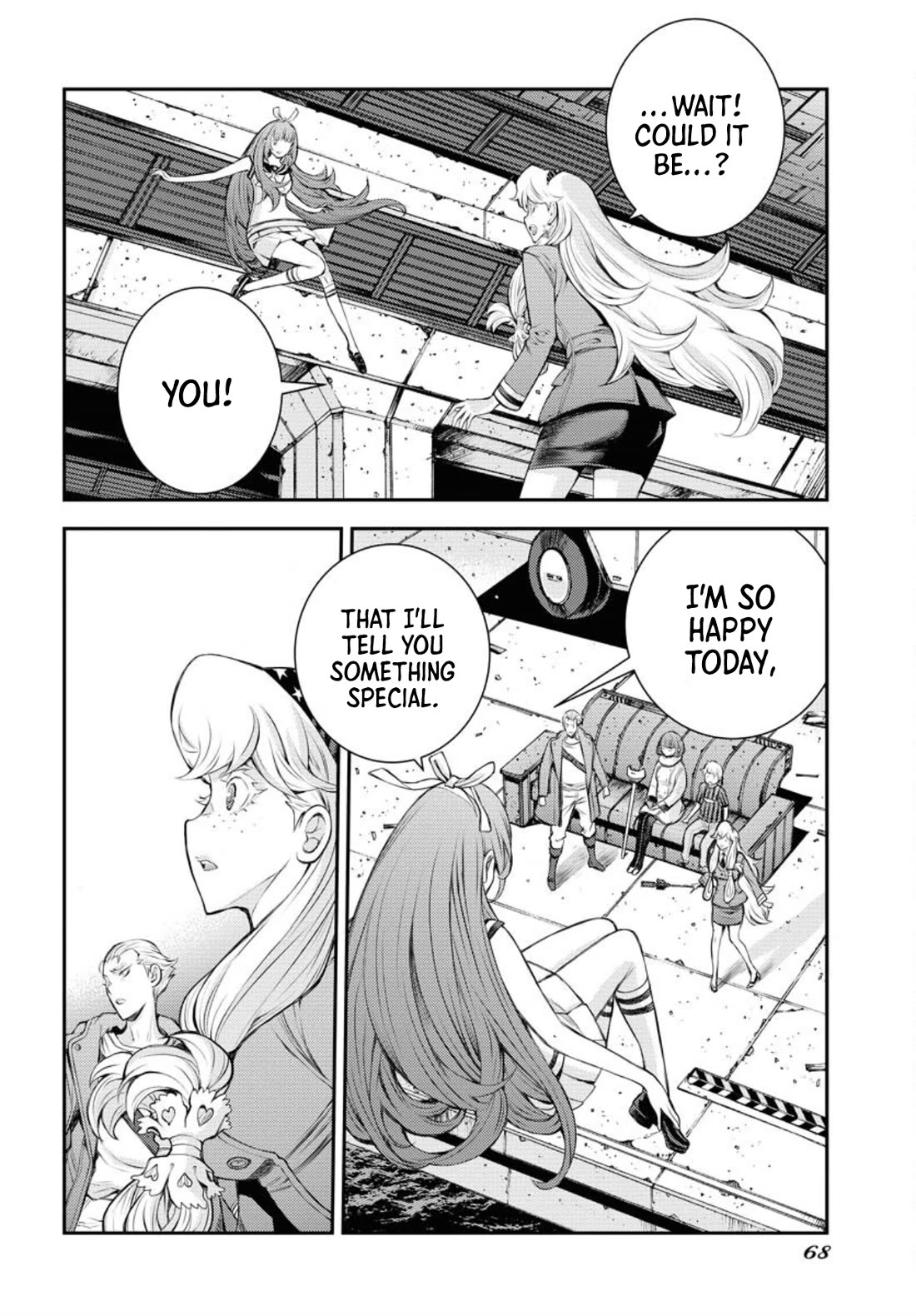 Aoki Hagane no Arpeggio chapter 156 page 35
