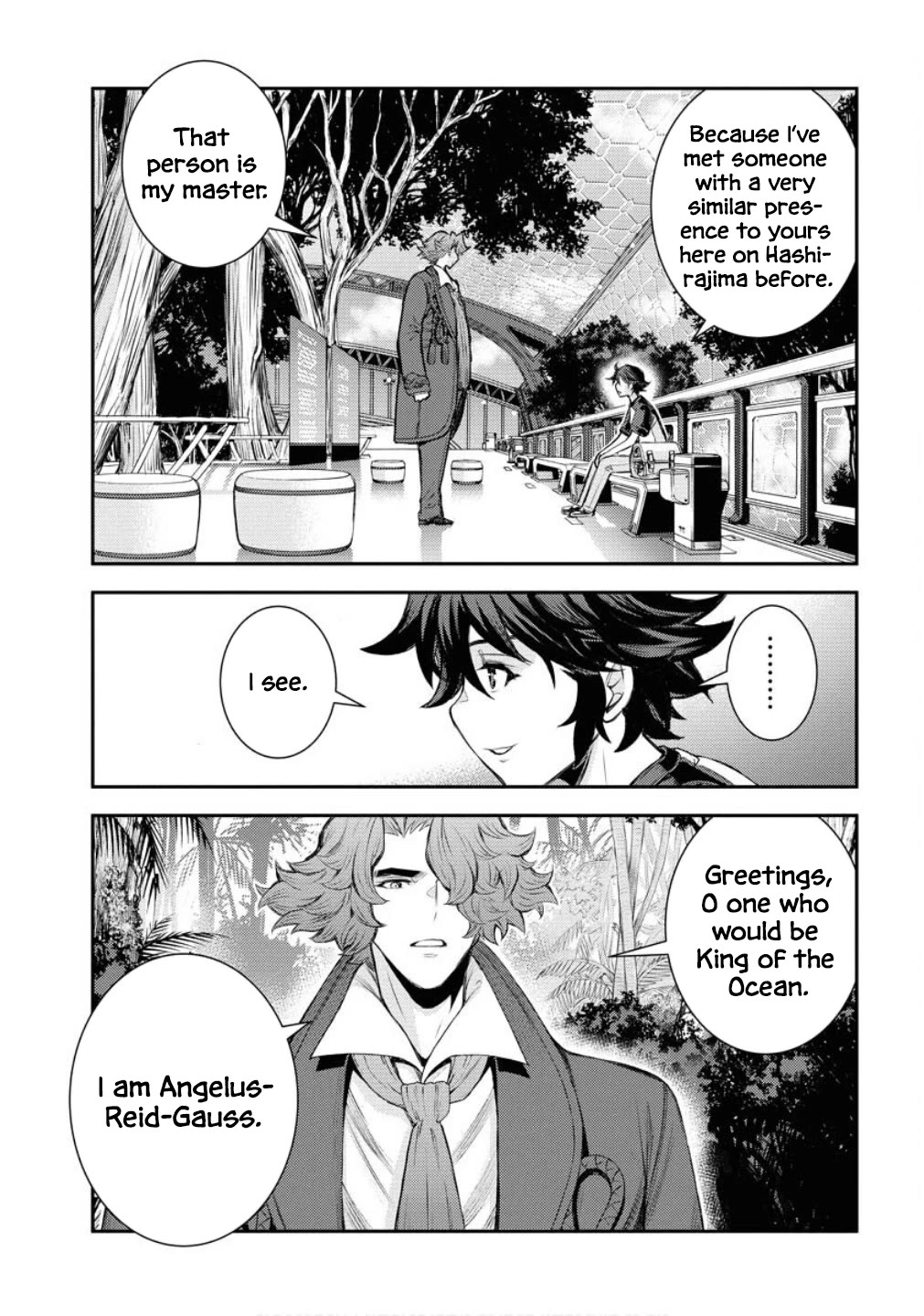 Aoki Hagane no Arpeggio chapter 167 page 8