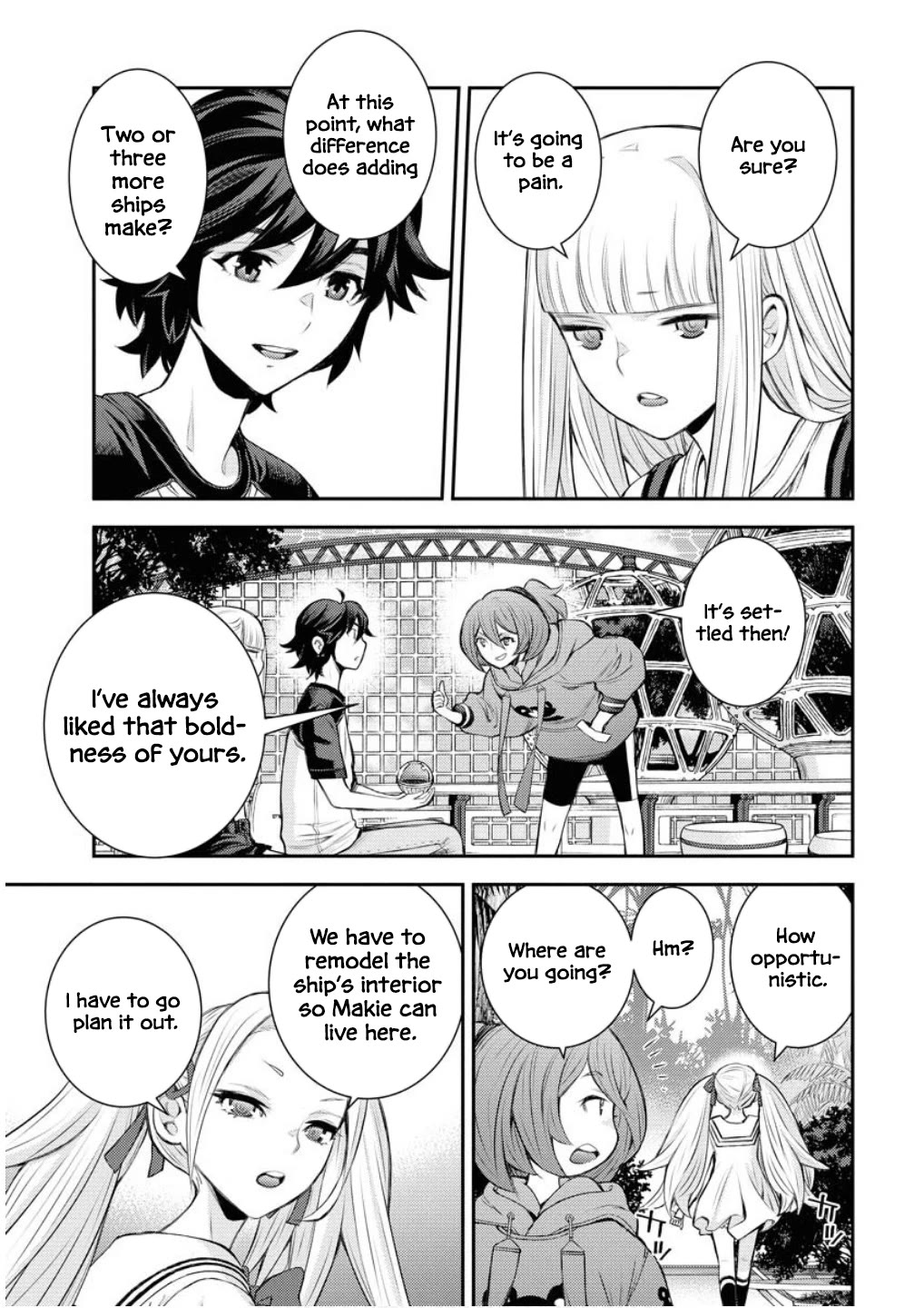 Aoki Hagane no Arpeggio chapter 168 page 28