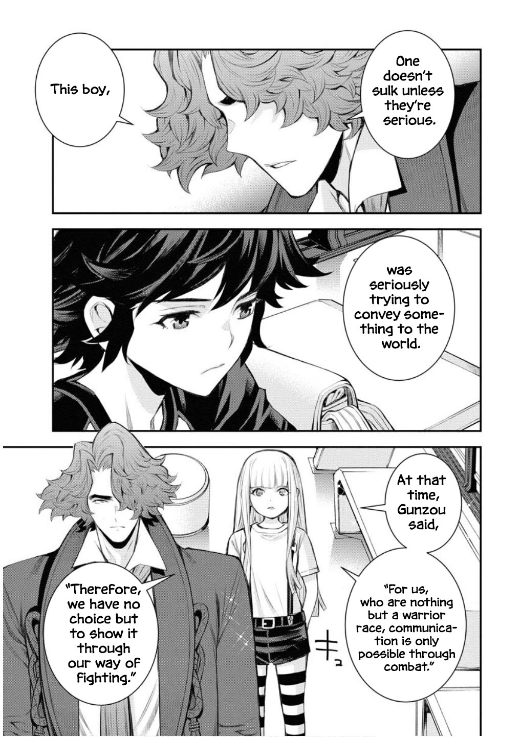 Aoki Hagane no Arpeggio chapter 168 page 4