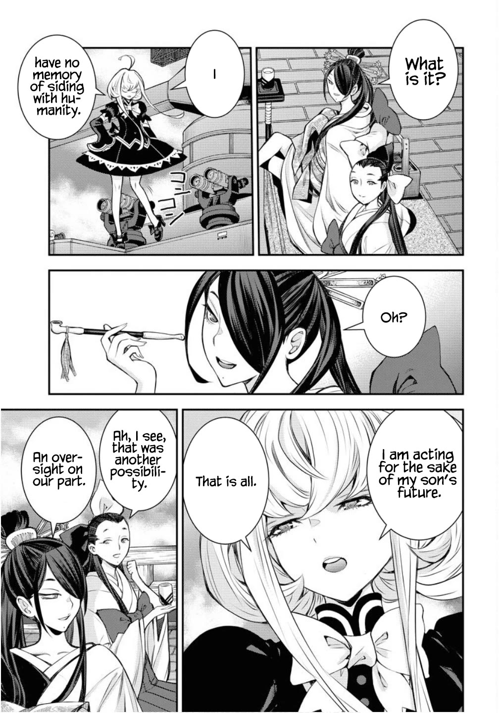 Aoki Hagane no Arpeggio chapter 170 page 22