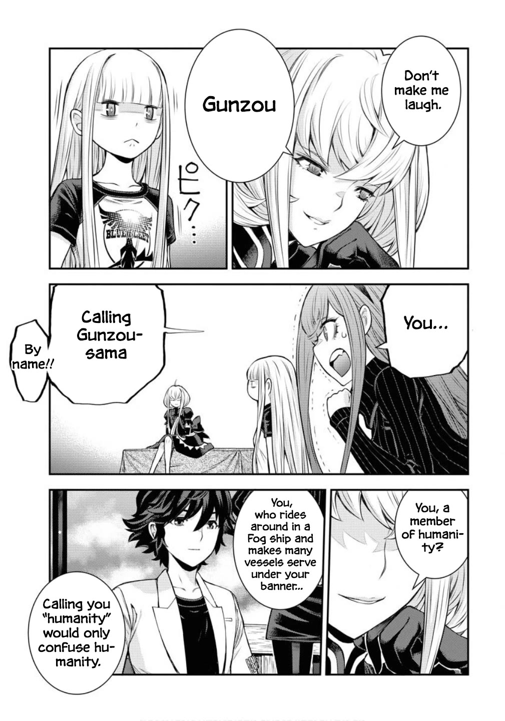 Aoki Hagane no Arpeggio chapter 171 page 16