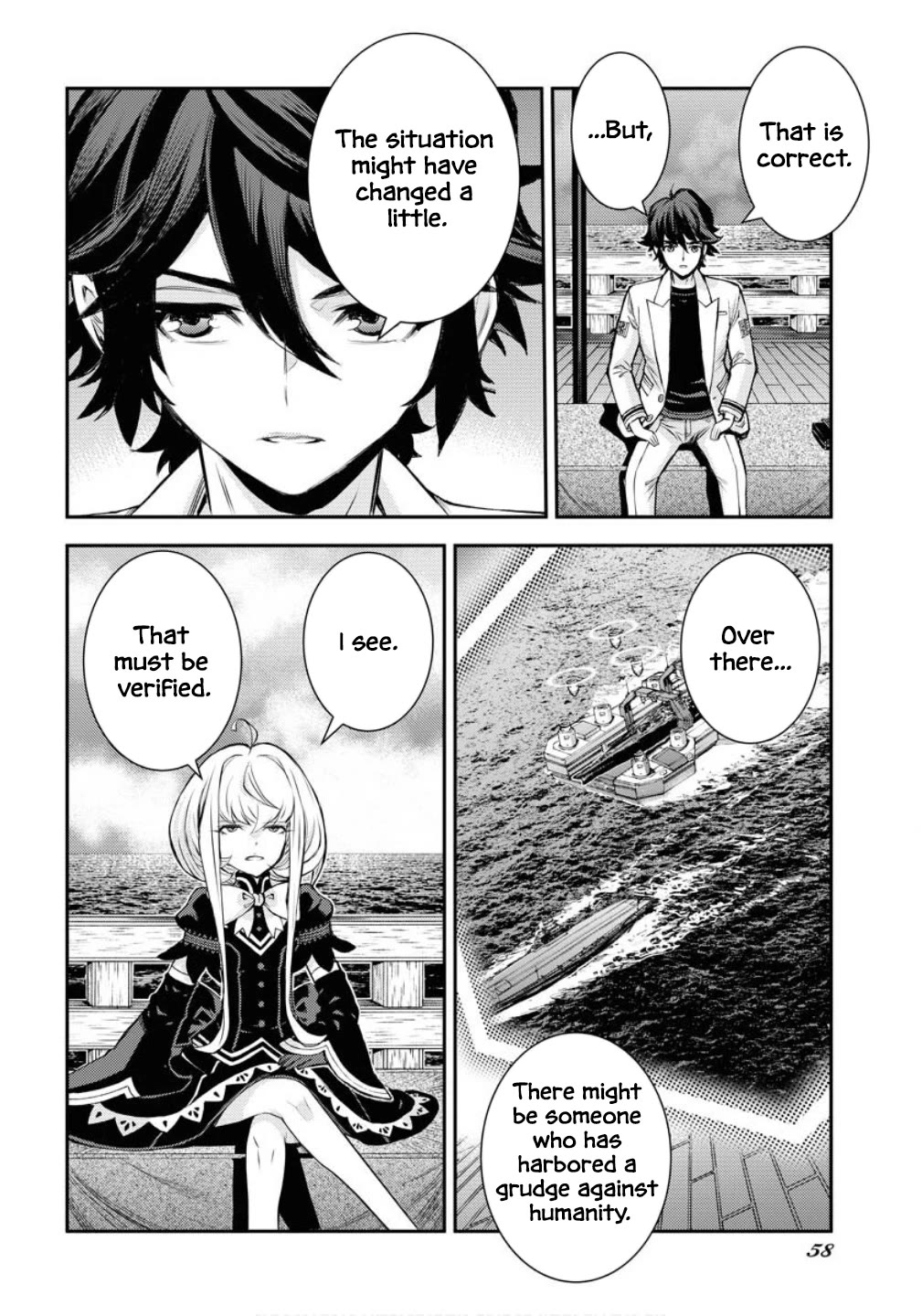 Aoki Hagane no Arpeggio chapter 171 page 23