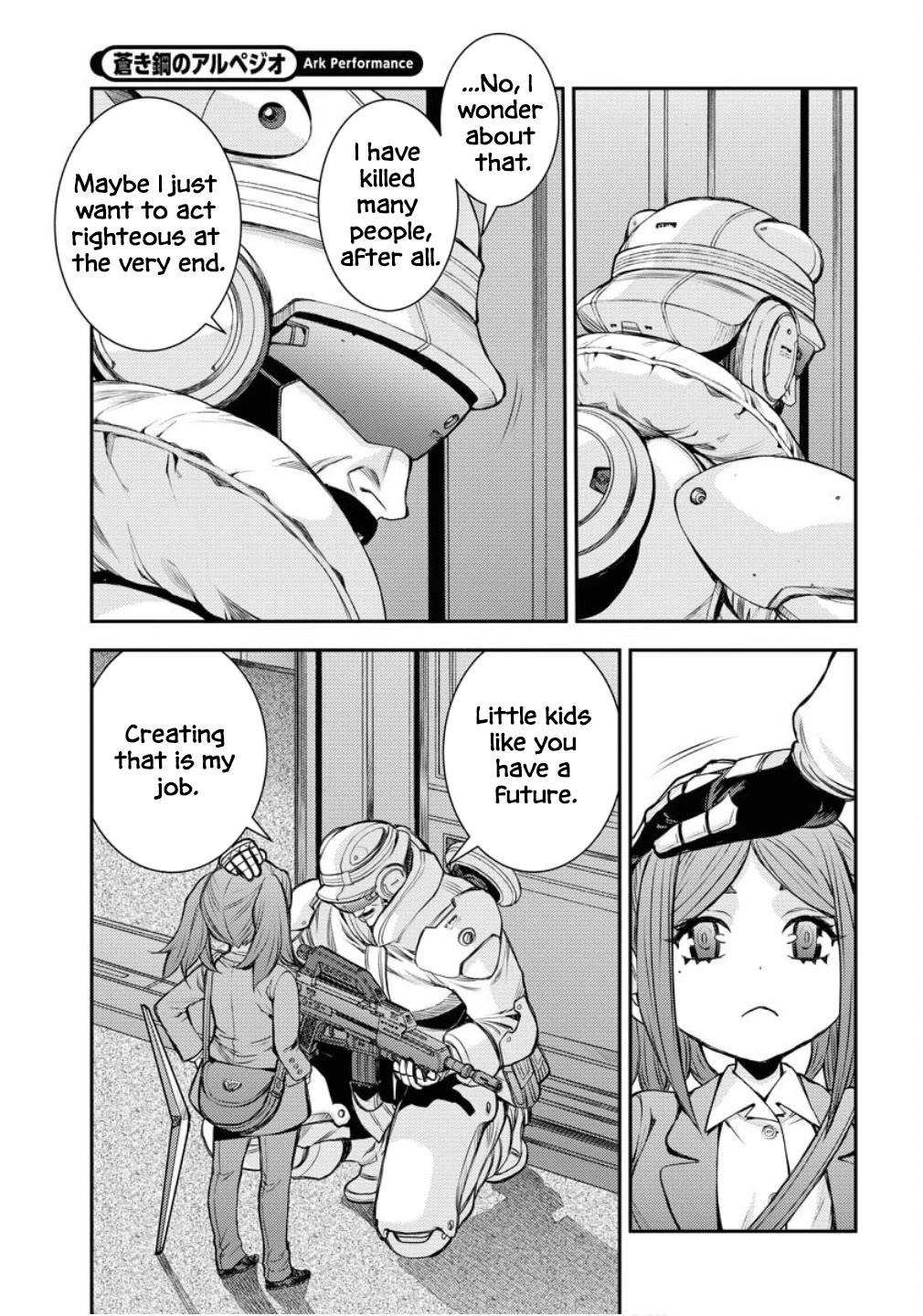 Aoki Hagane no Arpeggio chapter 172 page 14