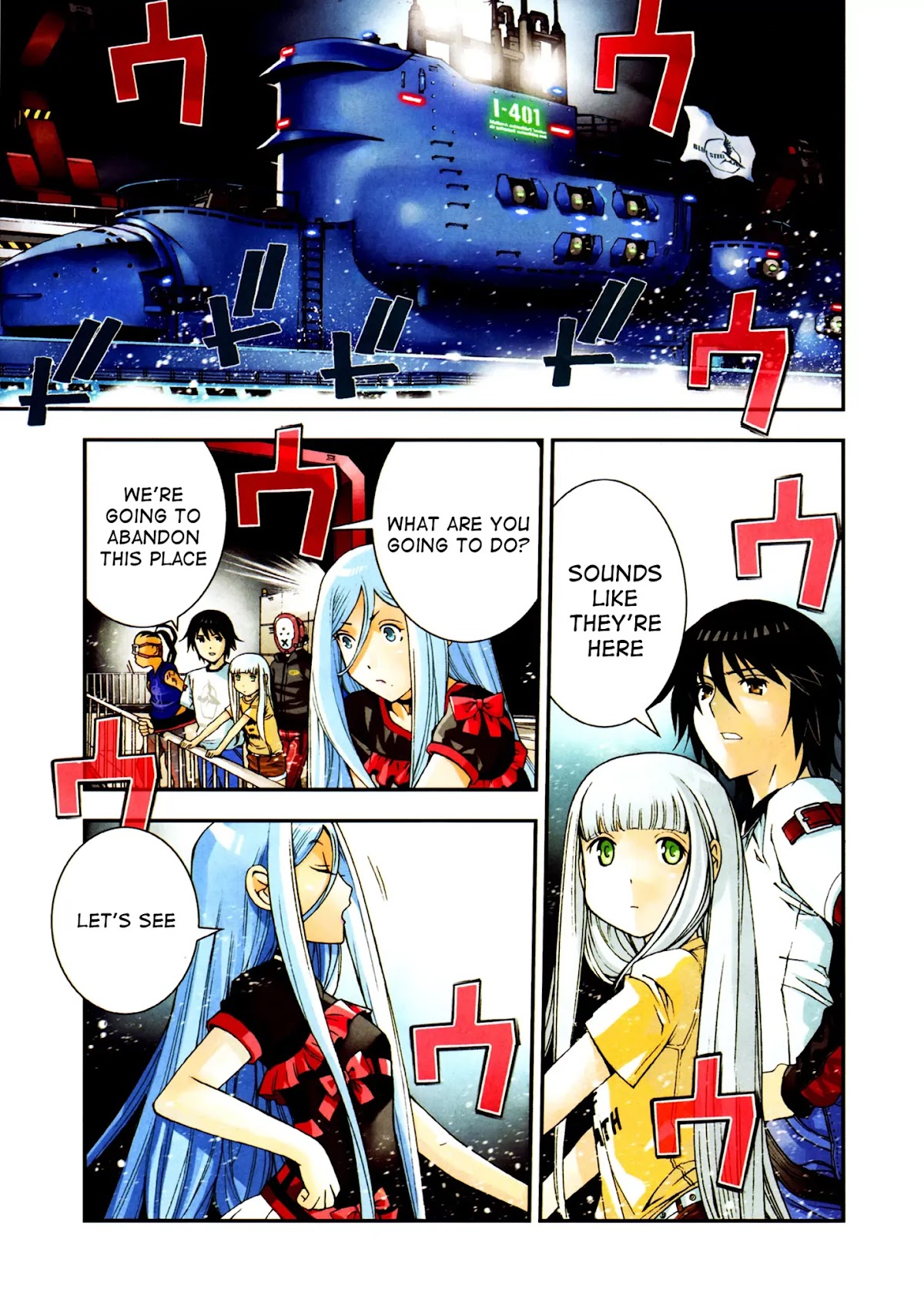 Aoki Hagane no Arpeggio chapter 31 page 1