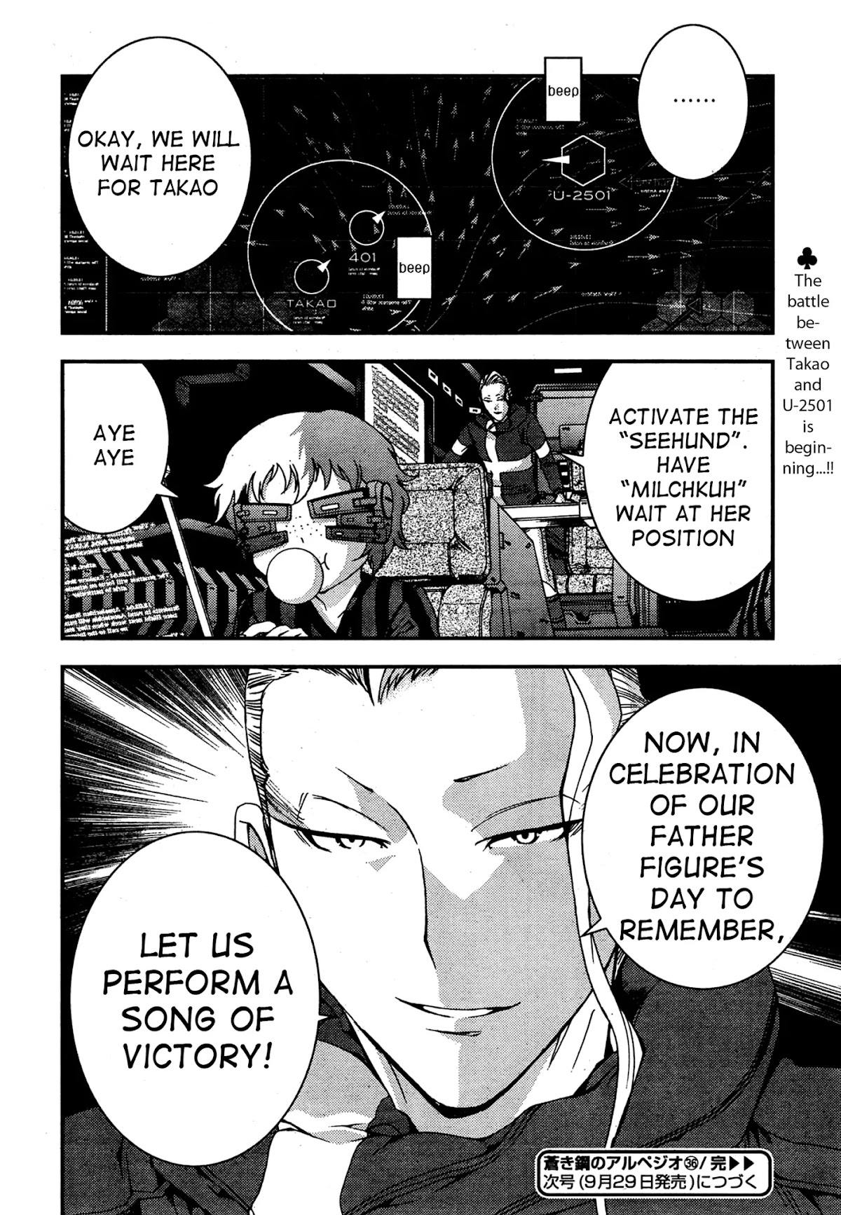 Aoki Hagane no Arpeggio chapter 36 page 31