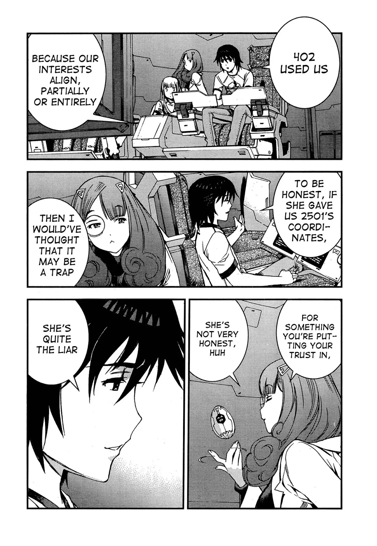 Aoki Hagane no Arpeggio chapter 42 page 13