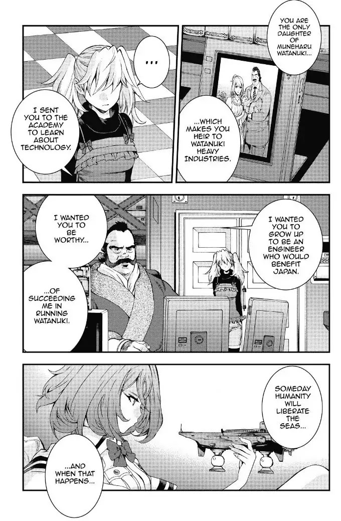 Aoki Hagane no Arpeggio chapter 88 page 9