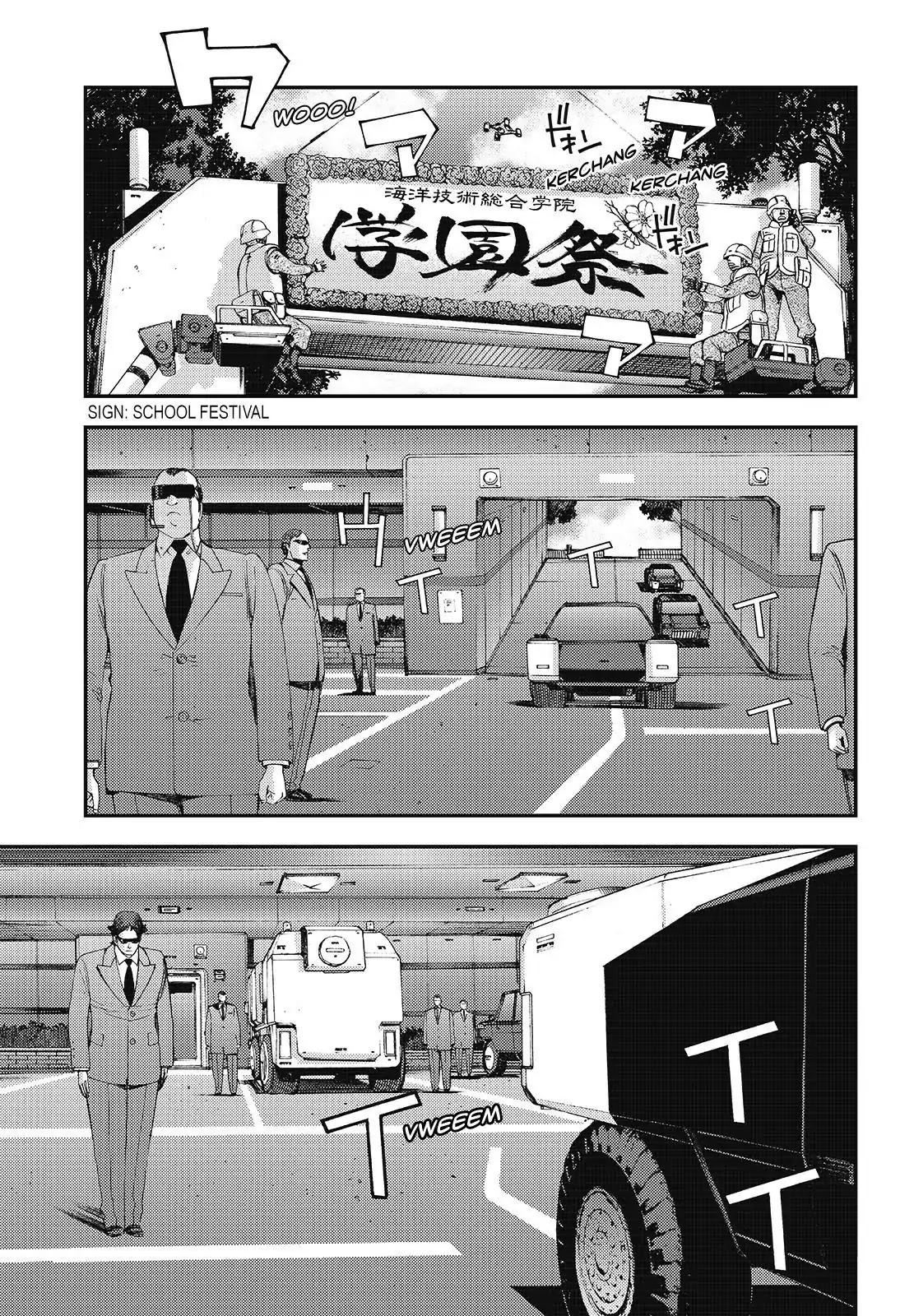 Aoki Hagane no Arpeggio chapter 98 page 1
