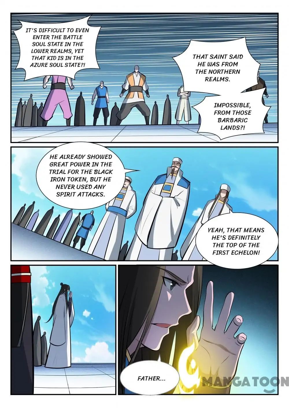 Apotheosis - Elevation to the status of a god chapter 386 page 3