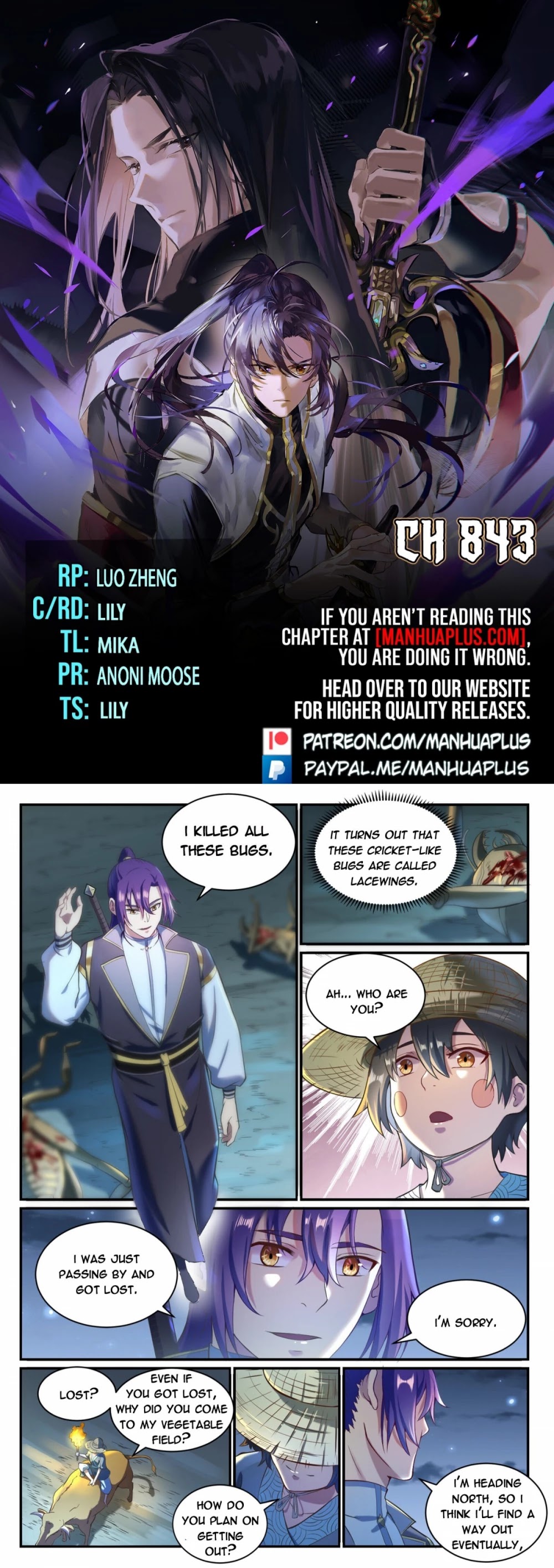 Apotheosis chapter 835 page 1