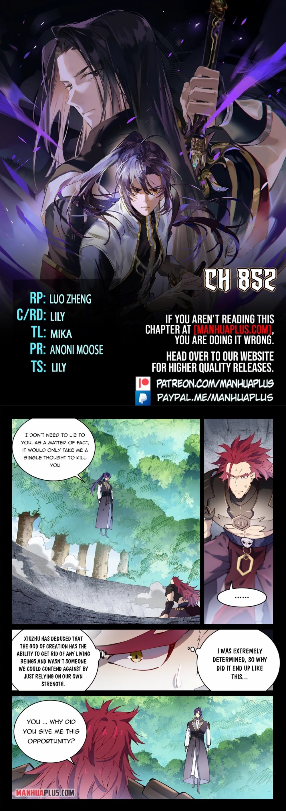 Apotheosis chapter 844 page 1