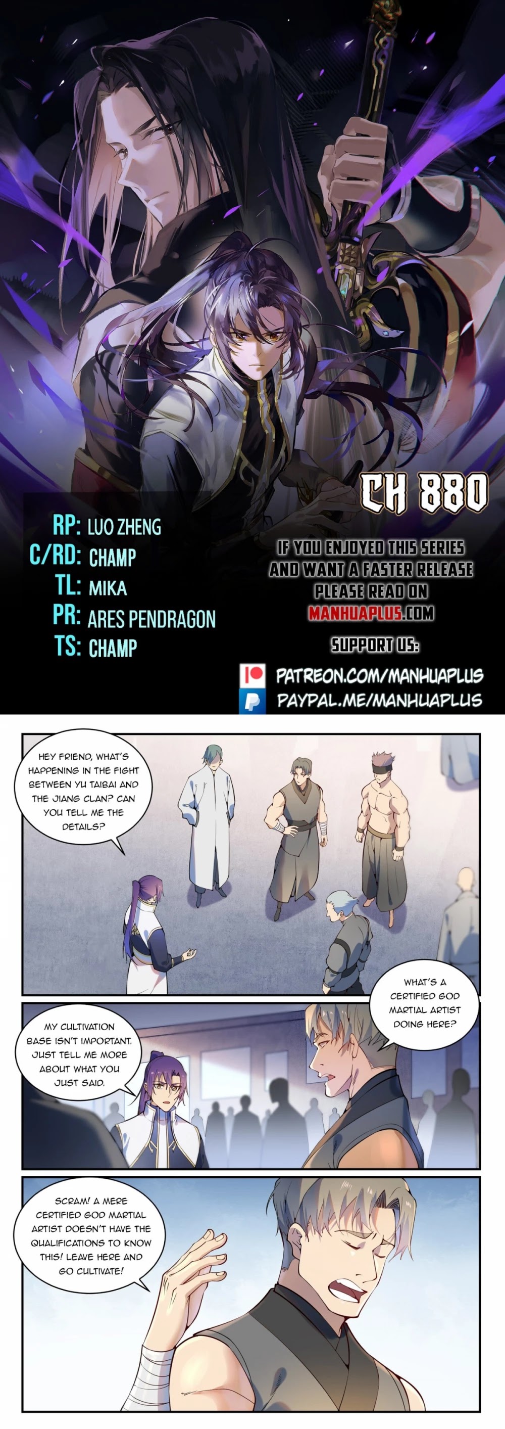 Apotheosis chapter 872 page 1