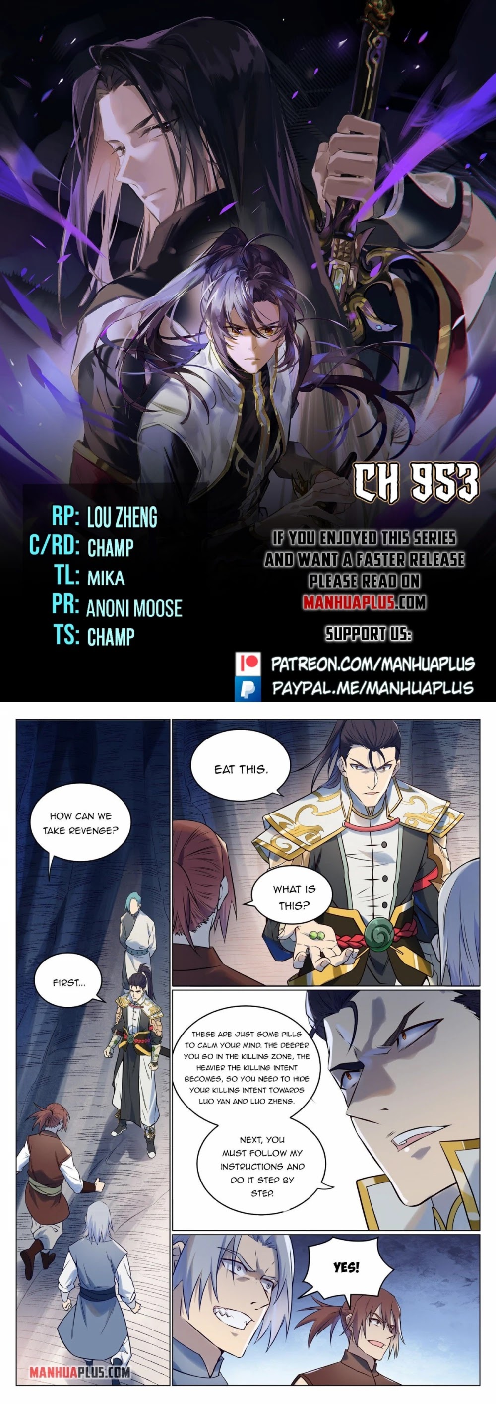 Apotheosis chapter 945 page 1