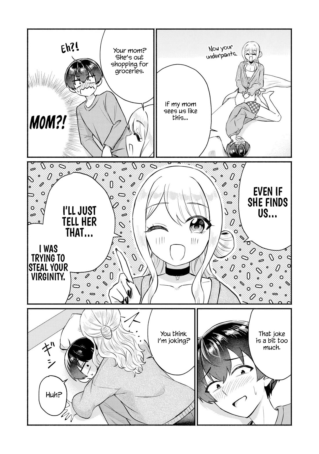 Apparently, My Childhood Friend’s Older Sister, Who is Called a Gal Nowadays, is a Yandere Who Pathologically Loves Me chapter 9 page 4