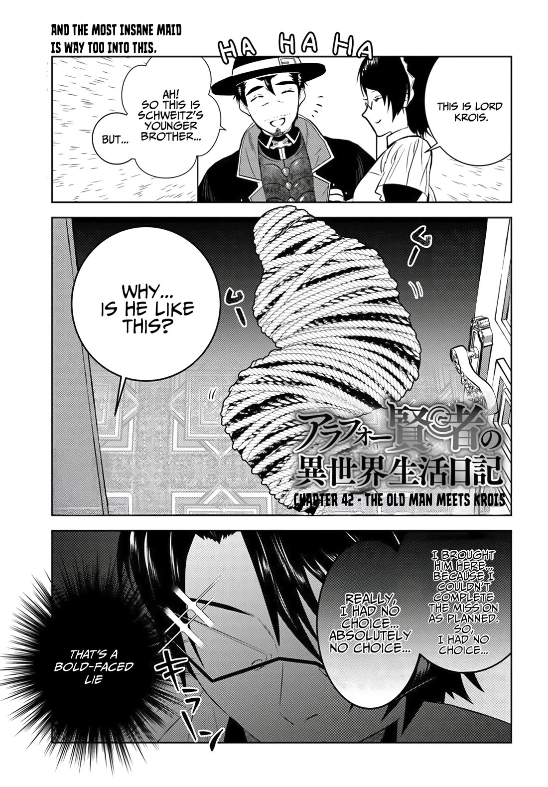 Arafoo Kenja no Isekai Seikatsu Nikki chapter 42 page 2